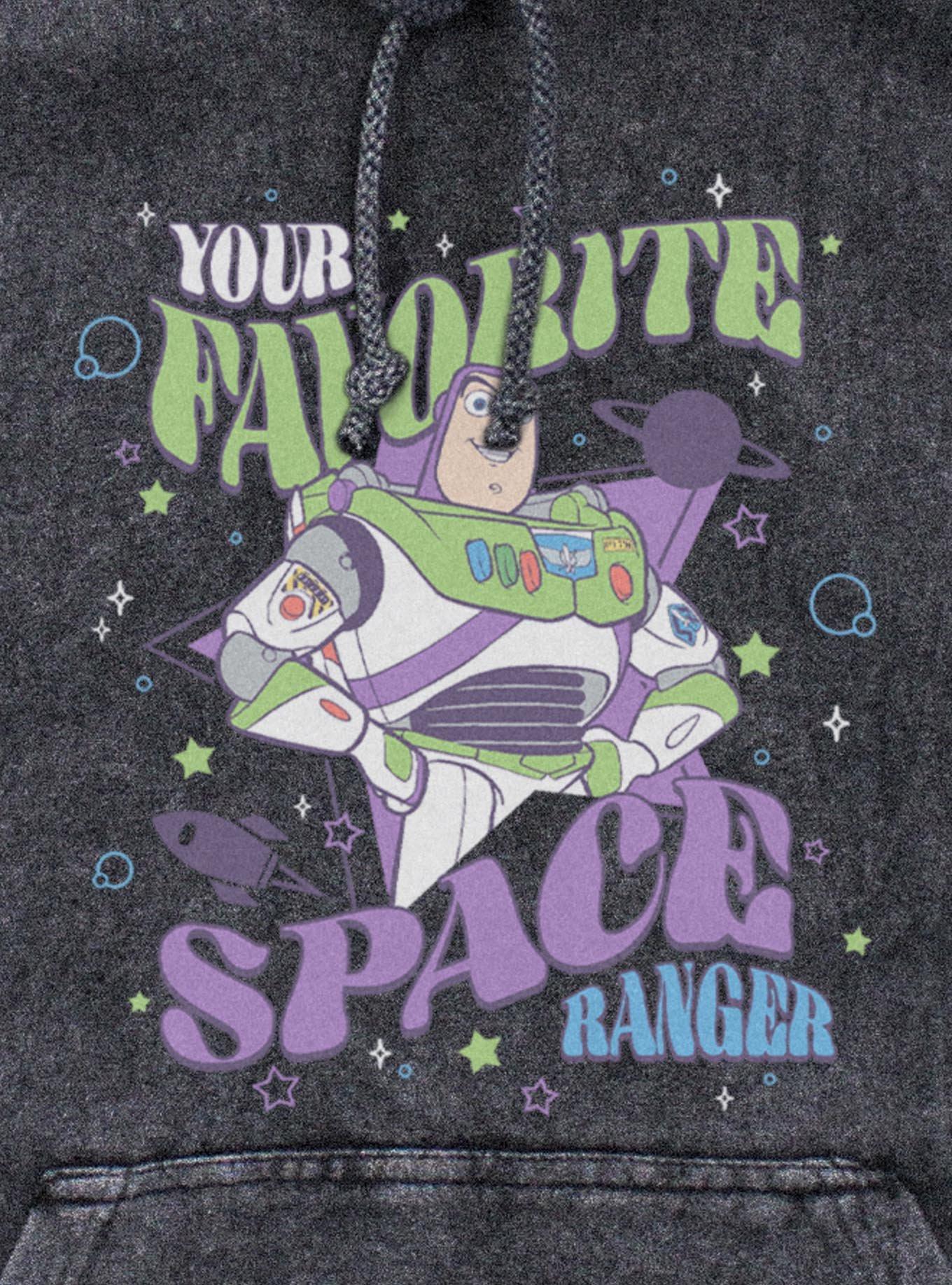 Disney Pixar Toy Story Buzz Your Favorite Space Ranger Mineral Wash Hoodie, , hi-res