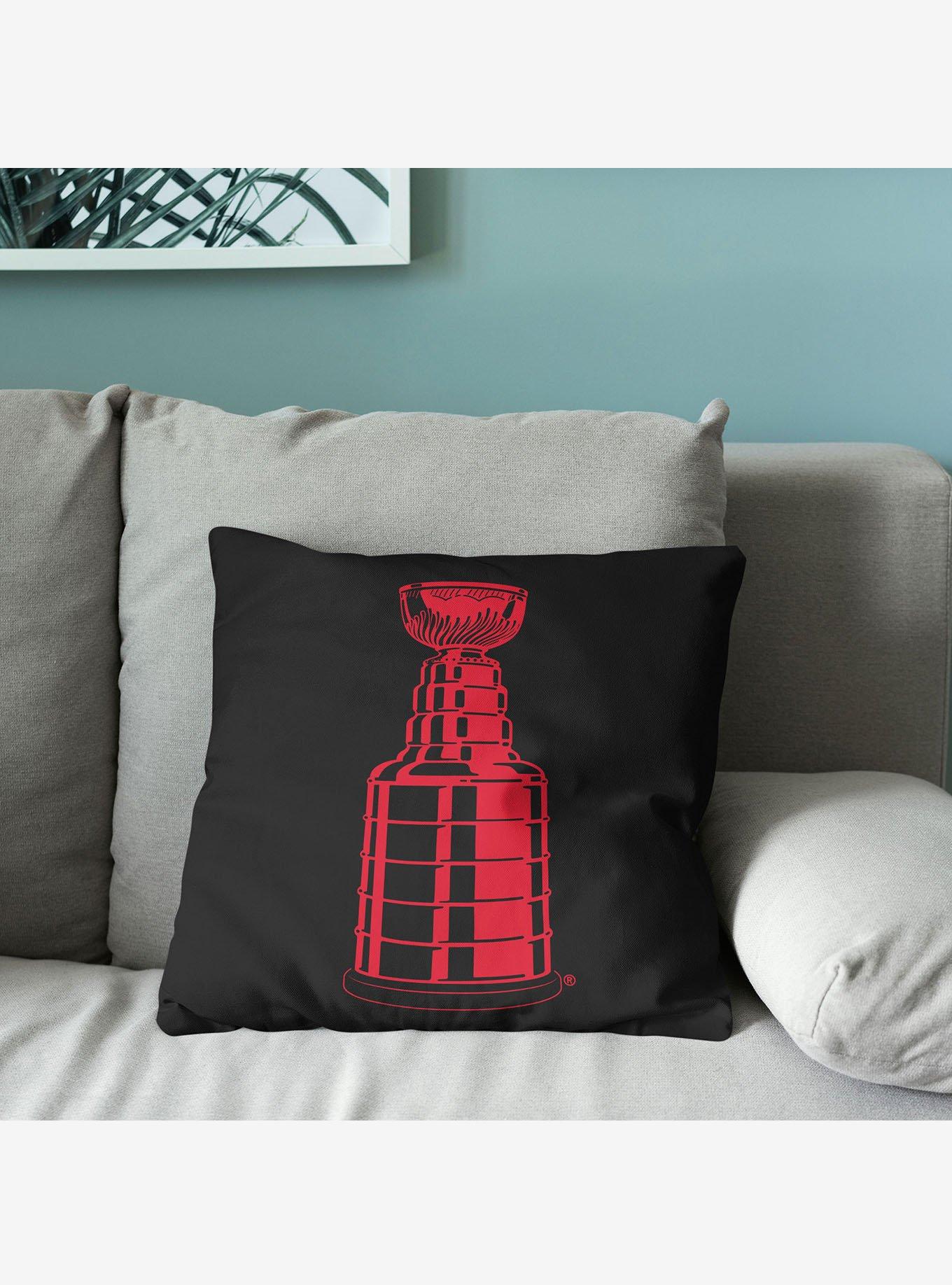 Carolina Hurricanes 2026 Stanley Cup Champions Hardline Throw Pillow, , alternate - view 4