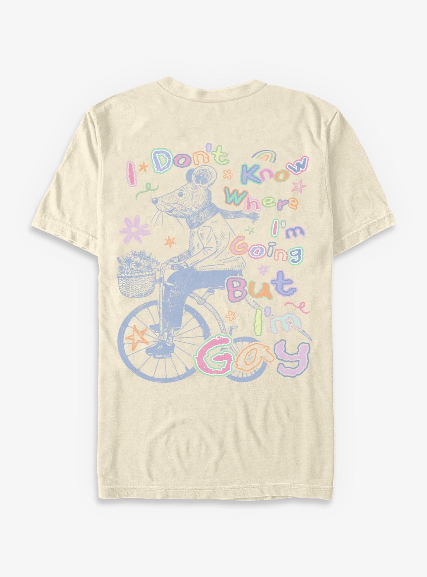 I Don't Know Where I'm Going But I'm Gay Pride T-Shirt Hot Topic Exclusive, , hi-res