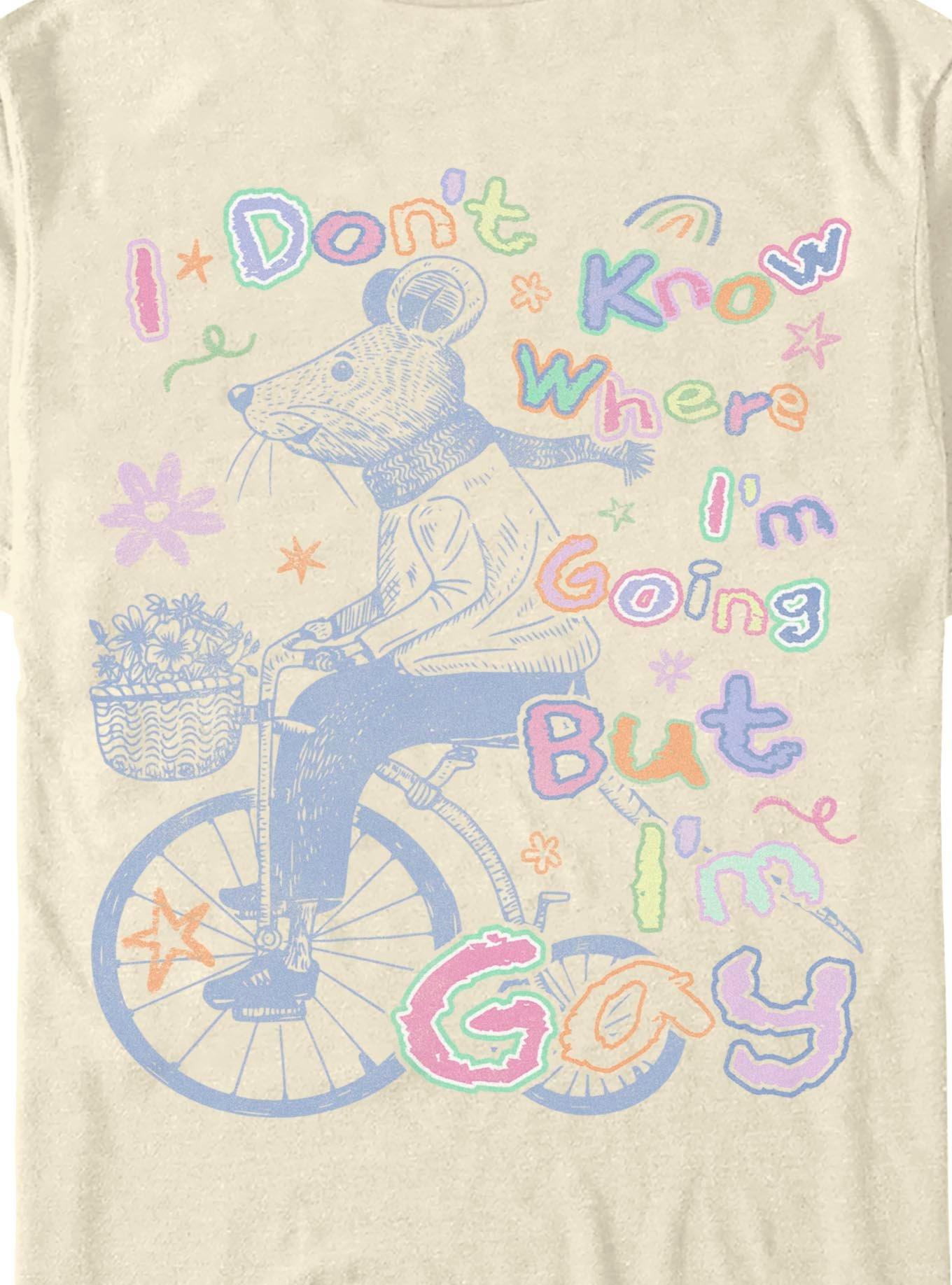 I Don't Know Where I'm Going But I'm Gay Pride T-Shirt Hot Topic Exclusive, OFF WHITE, alternate - view 5