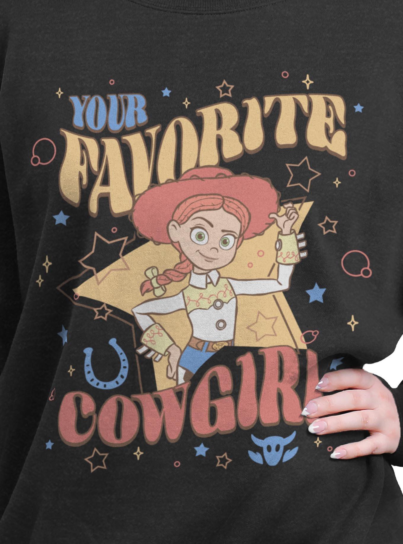 Disney Pixar Toy Story Jessie Your Favorite Cowgirl Girls Oversized Sweatshirt, , hi-res