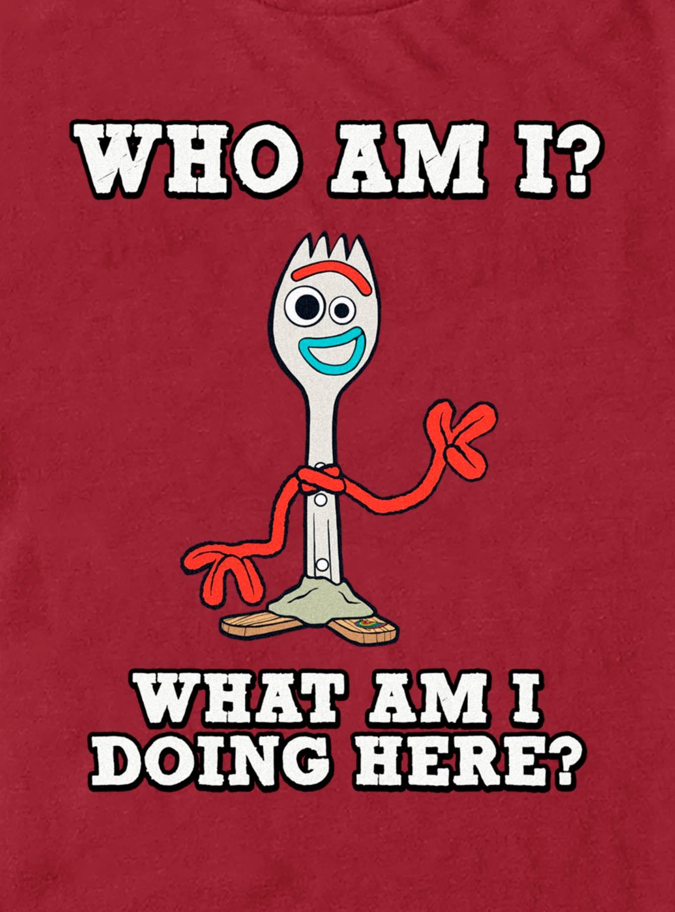 Disney Pixar Toy Story Forky Who And What T-Shirt, , hi-res