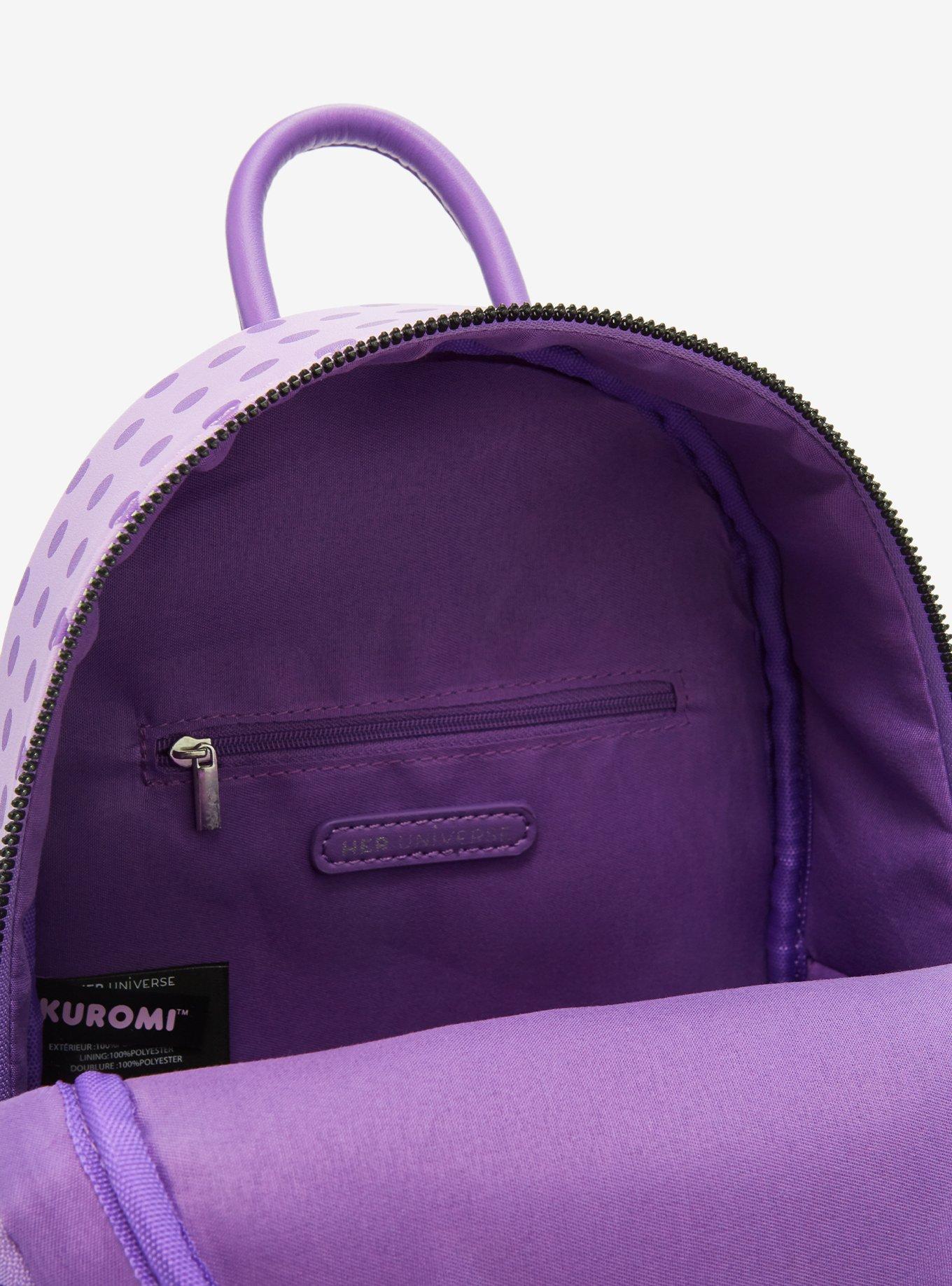 Her Universe Kuromi Polka Dot Mini Backpack, , alternate - view 4