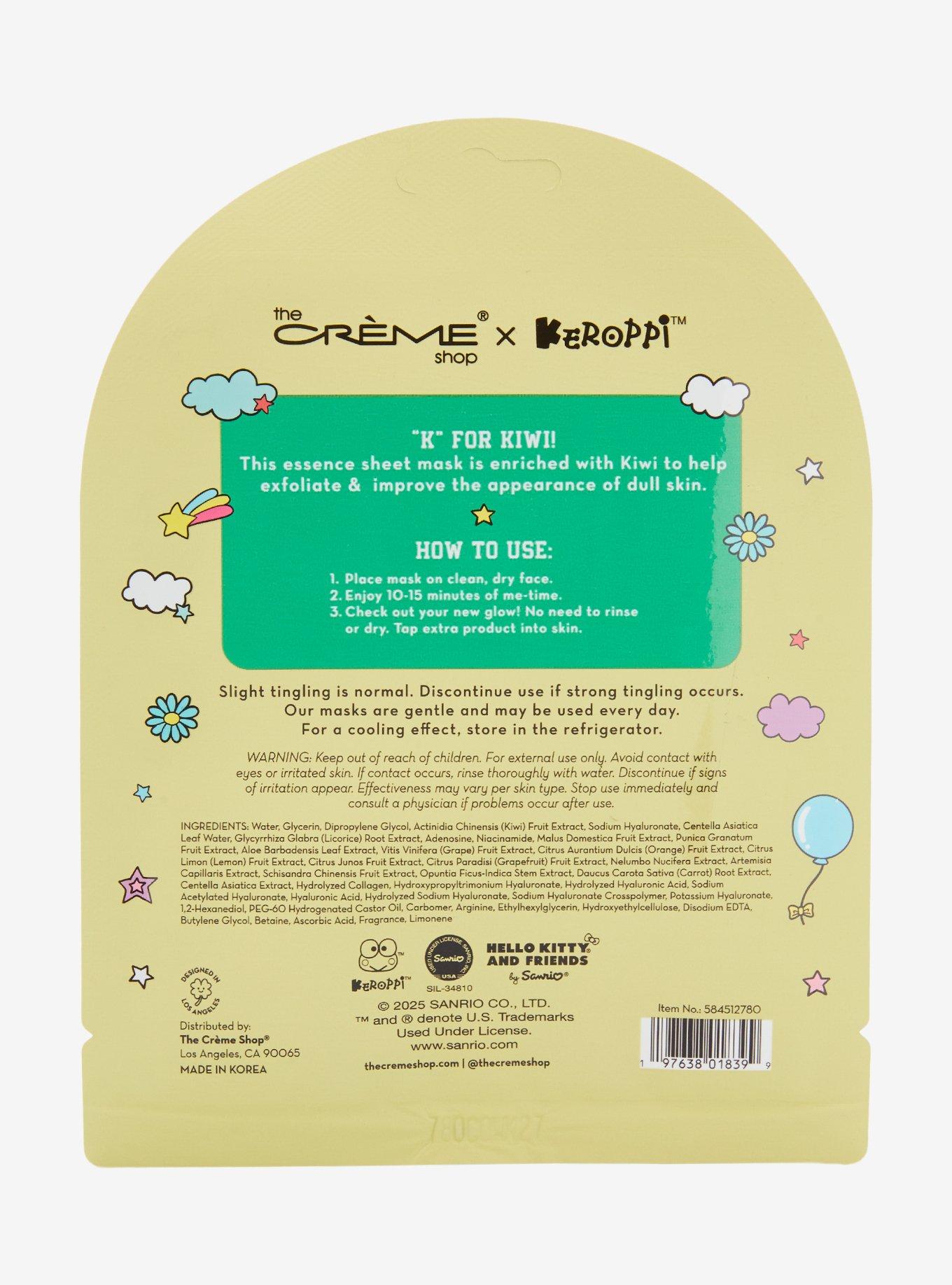 The Cr&egrave;me Shop x Sanrio Keroppi Sheet Face Mask, , alternate - view 3
