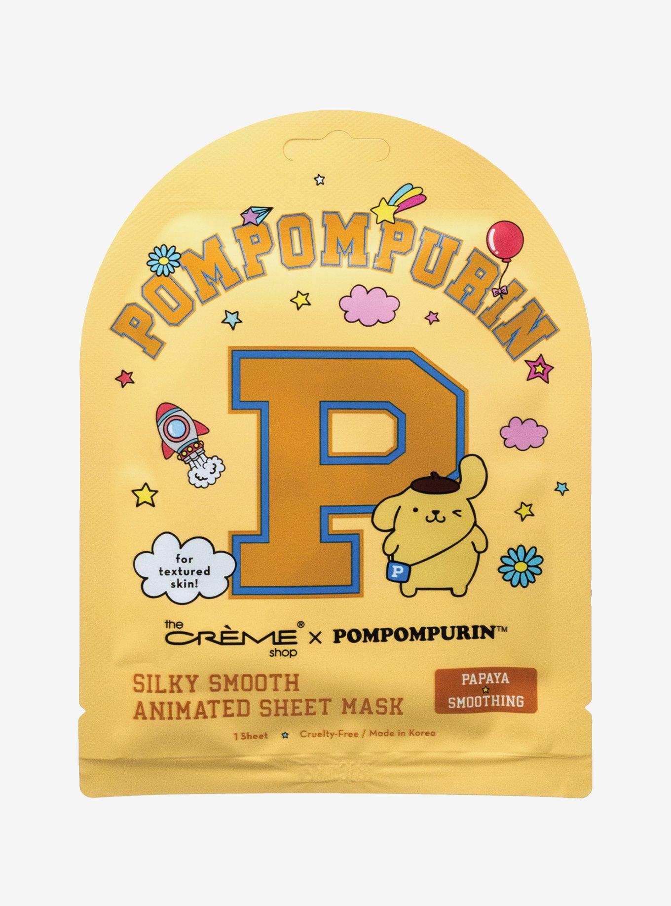The Cr&egrave;me Shop Sanrio Pompompurin Varsity Sheet Mask, , alternate - view 4