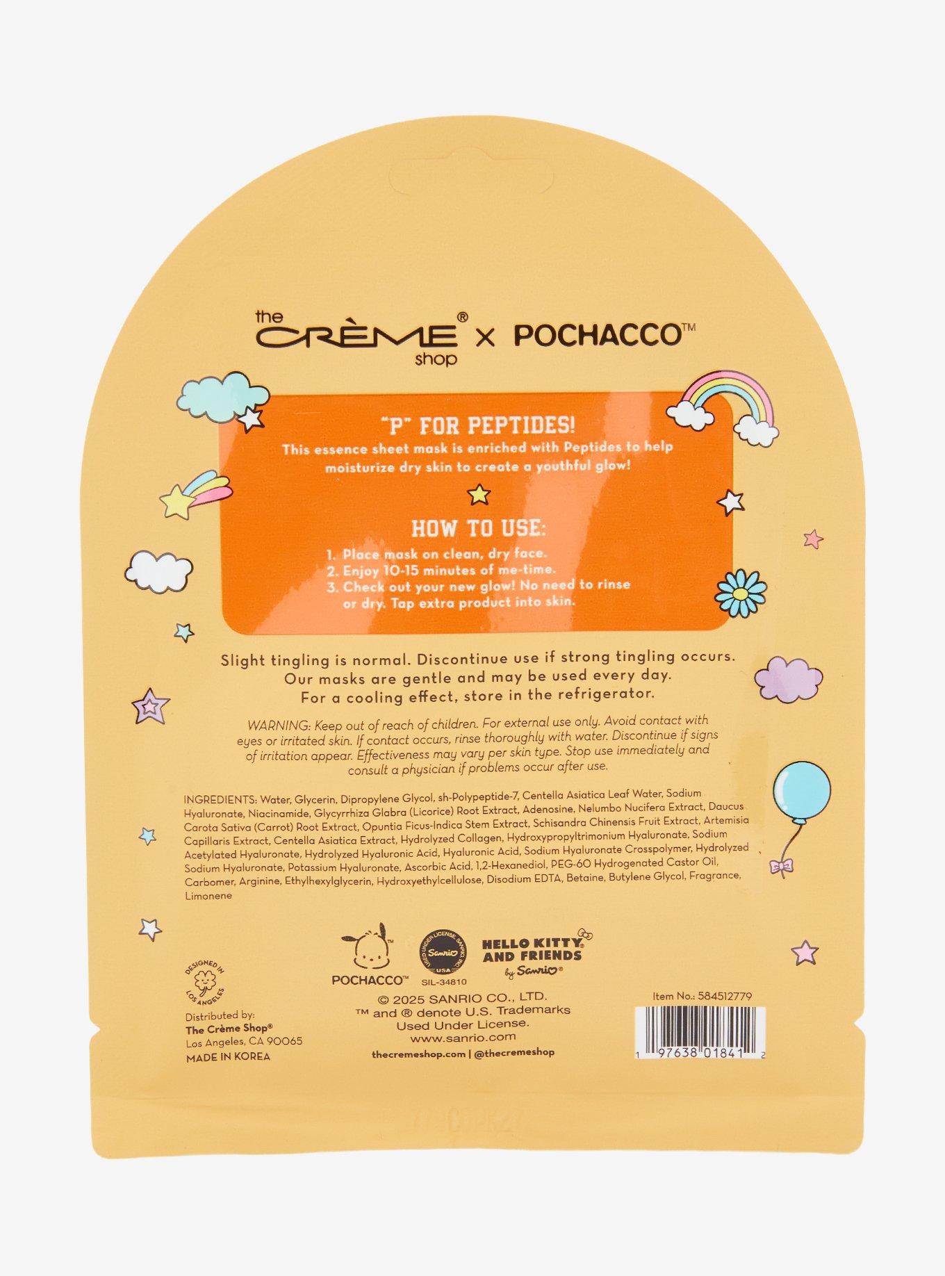 The Cr&egrave;me Shop x Sanrio Pochacco Sheet Face Mask, , alternate - view 3