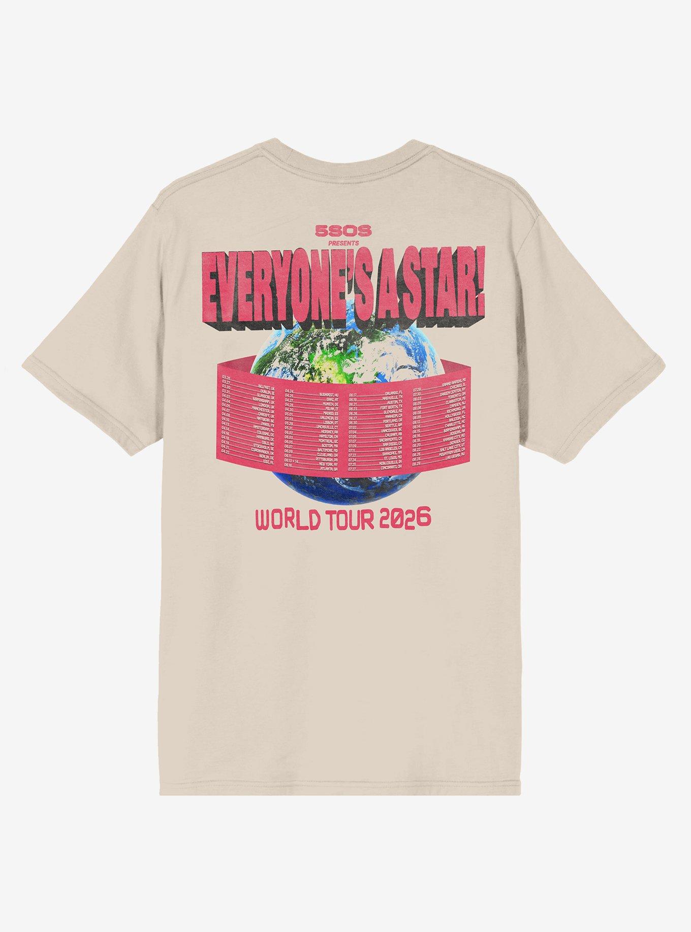 5 Seconds Of Summer Everyone's A Star Couch T-Shirt, , hi-res
