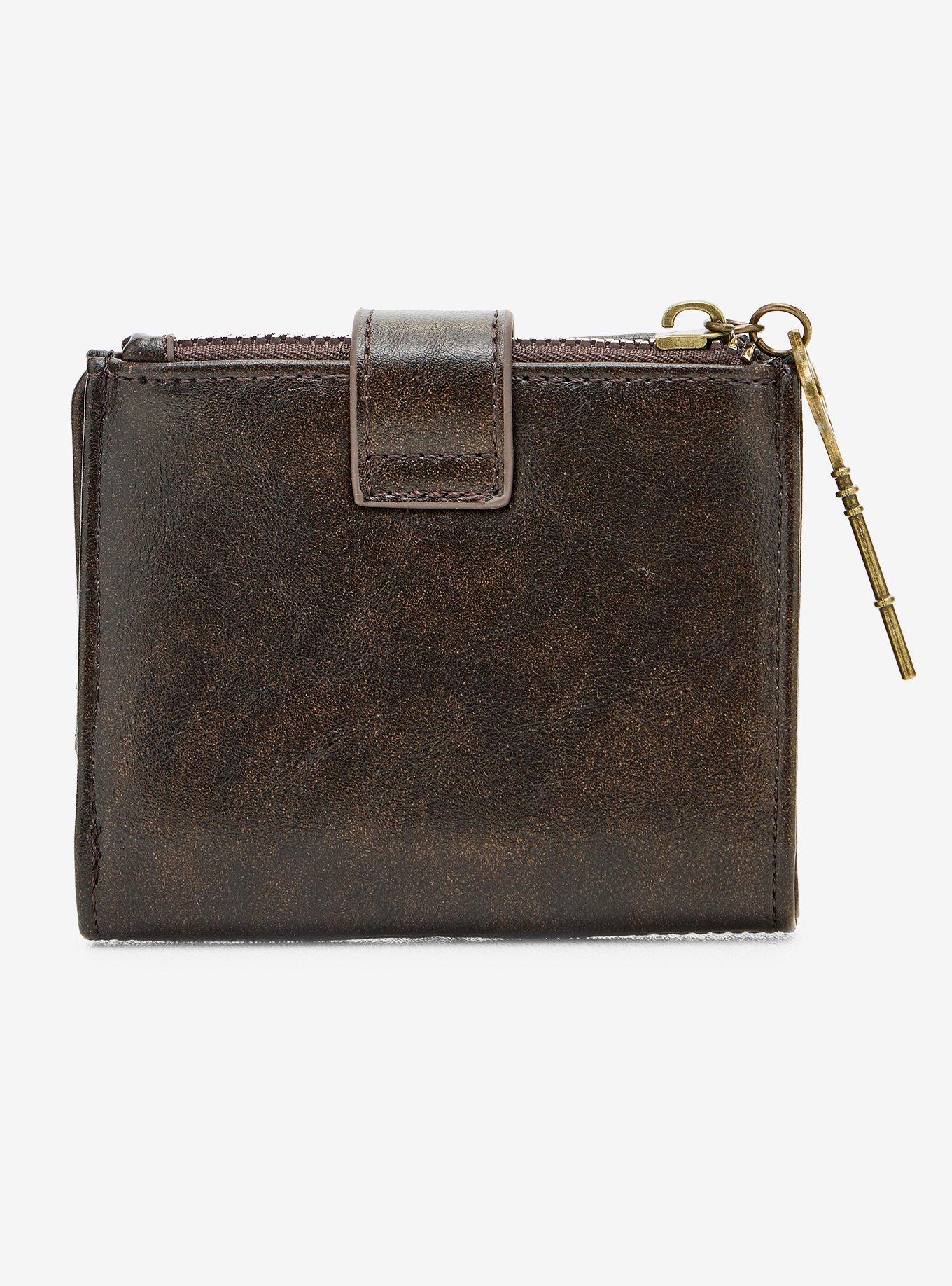 Thorn & Fable Brown Buckle Wallet, , alternate - view 3