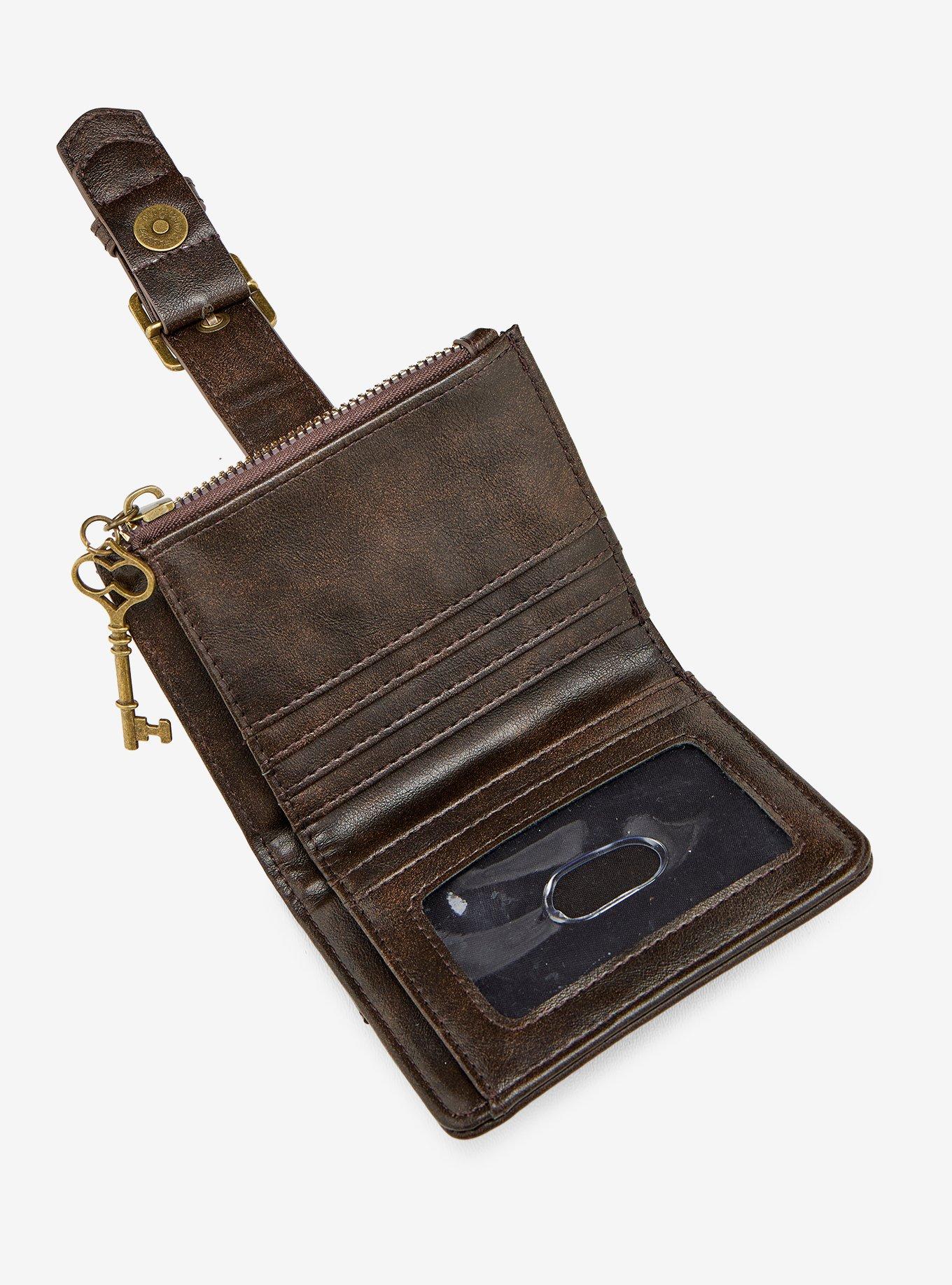Thorn & Fable Brown Buckle Wallet, , alternate - view 4