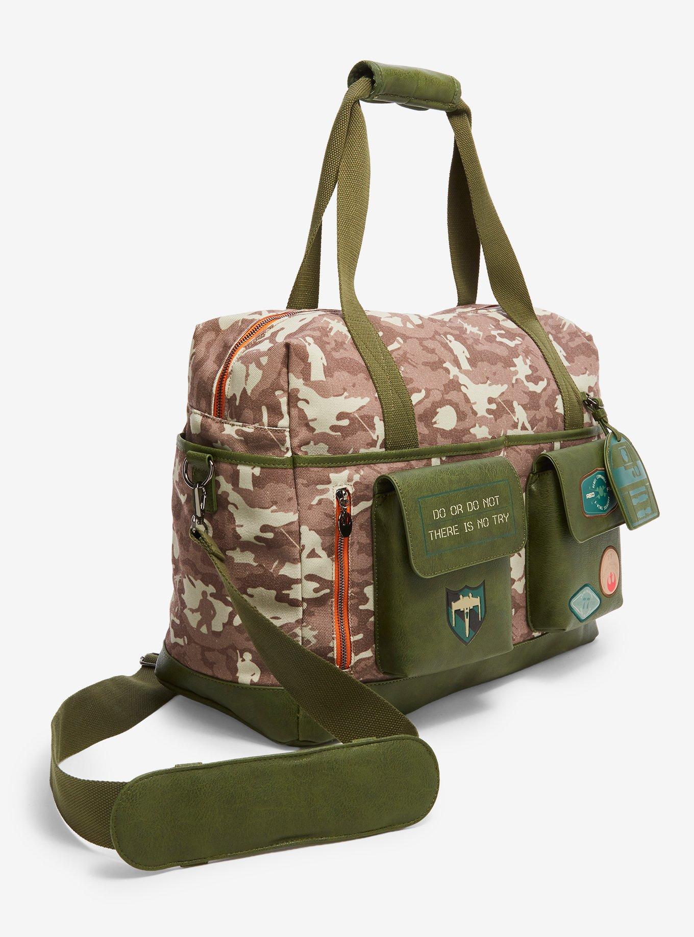 Star Wars Character Camouflage Duffle Bag - BoxLunch Exclusive