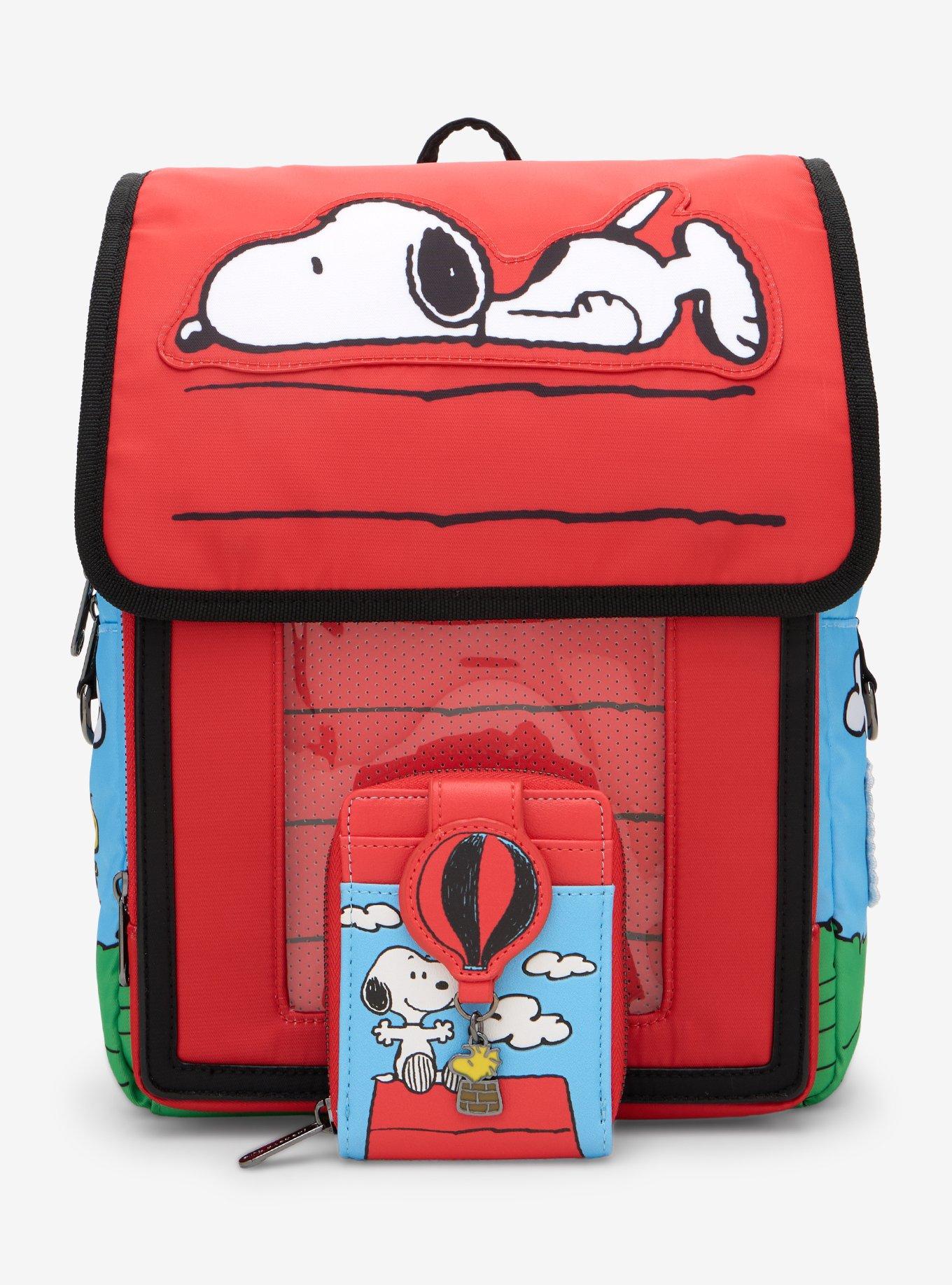 Whatever! Makes You Happy Peanuts Snoopy Doghouse Figural Ita Mini Backpack - BoxLunch Exclusive, , alternate - view 5