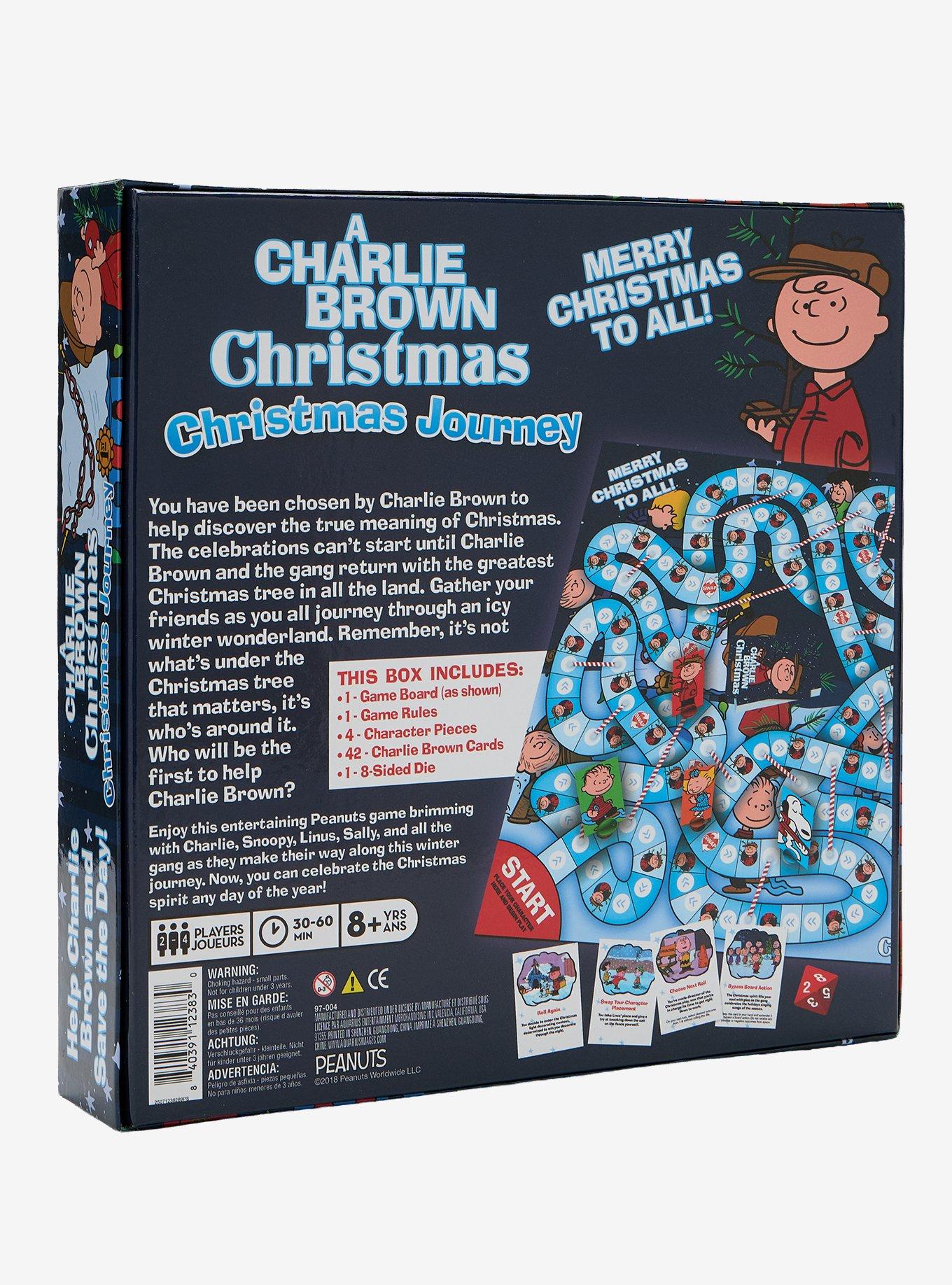 Peanuts A Charlie Brown Christmas Christmas Journey Board Game, , alternate - view 2