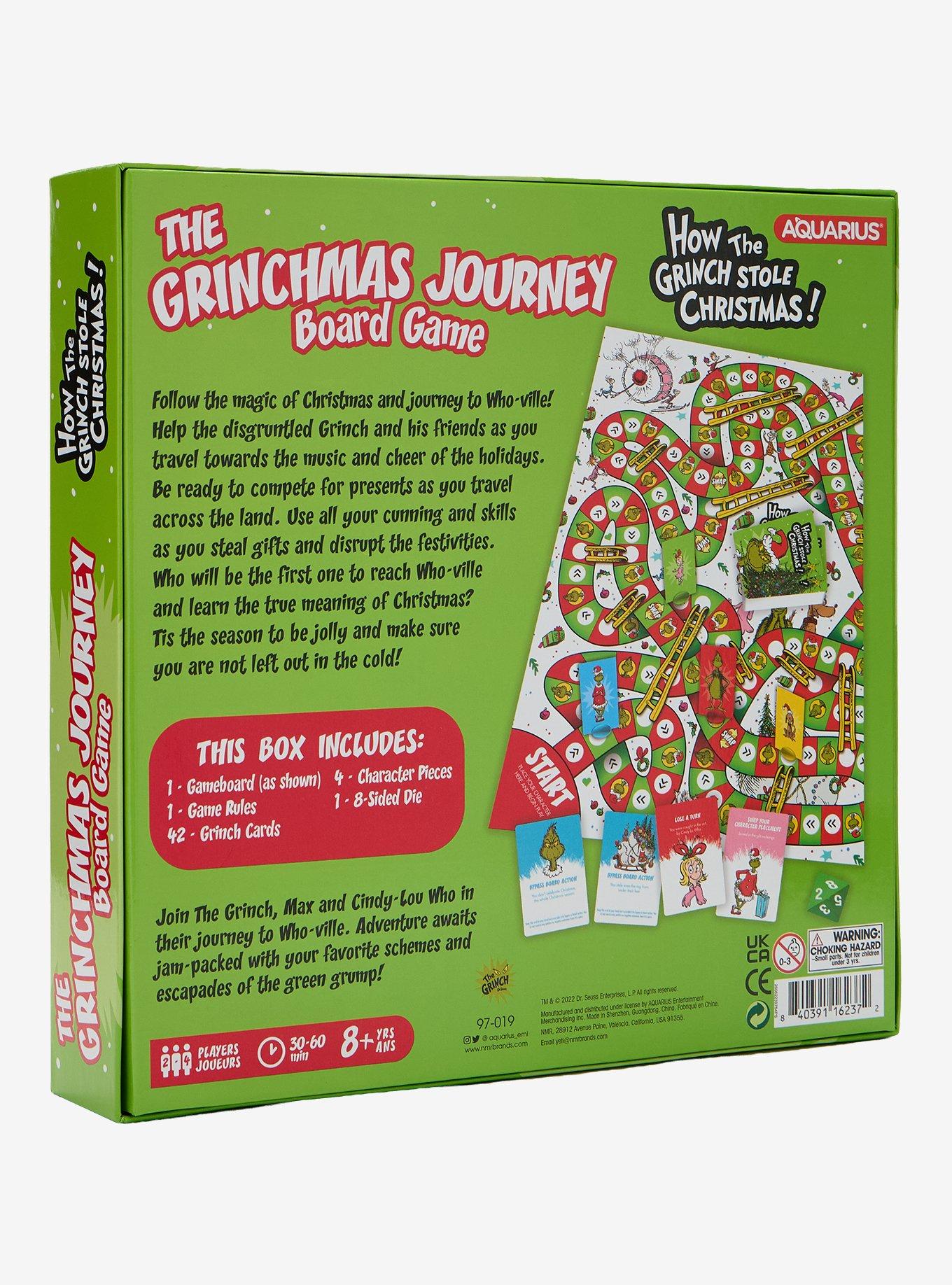 Dr. Seuss How The Grinch Stole Christmas! The Grinchmas Journey Board Game, , alternate - view 2