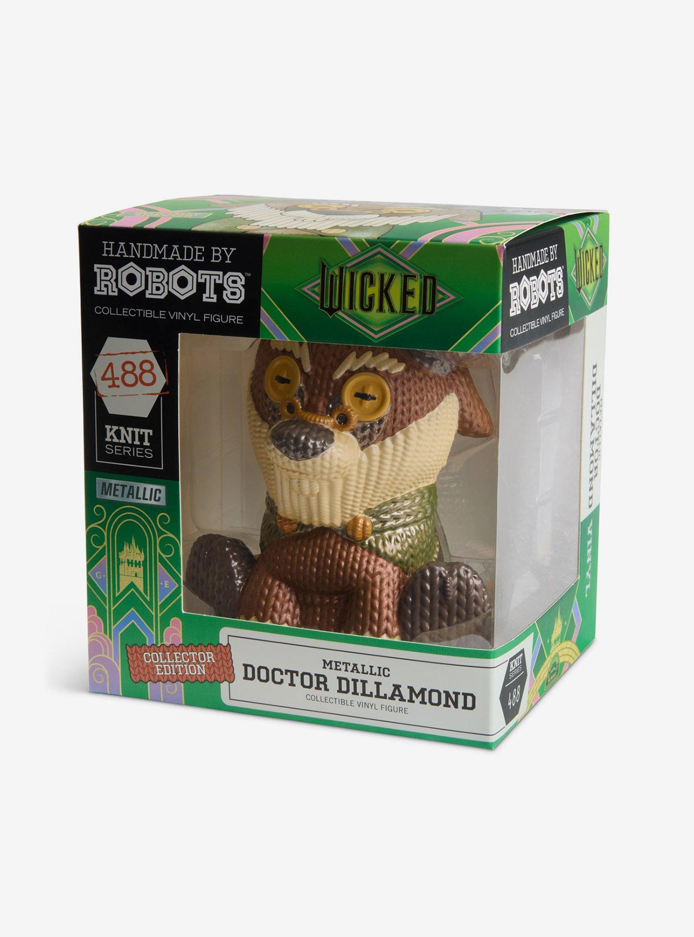 Handmade by Robots Wicked Doctor Dillamond (Metallic) Vinyl Figure, , alternate - view 5