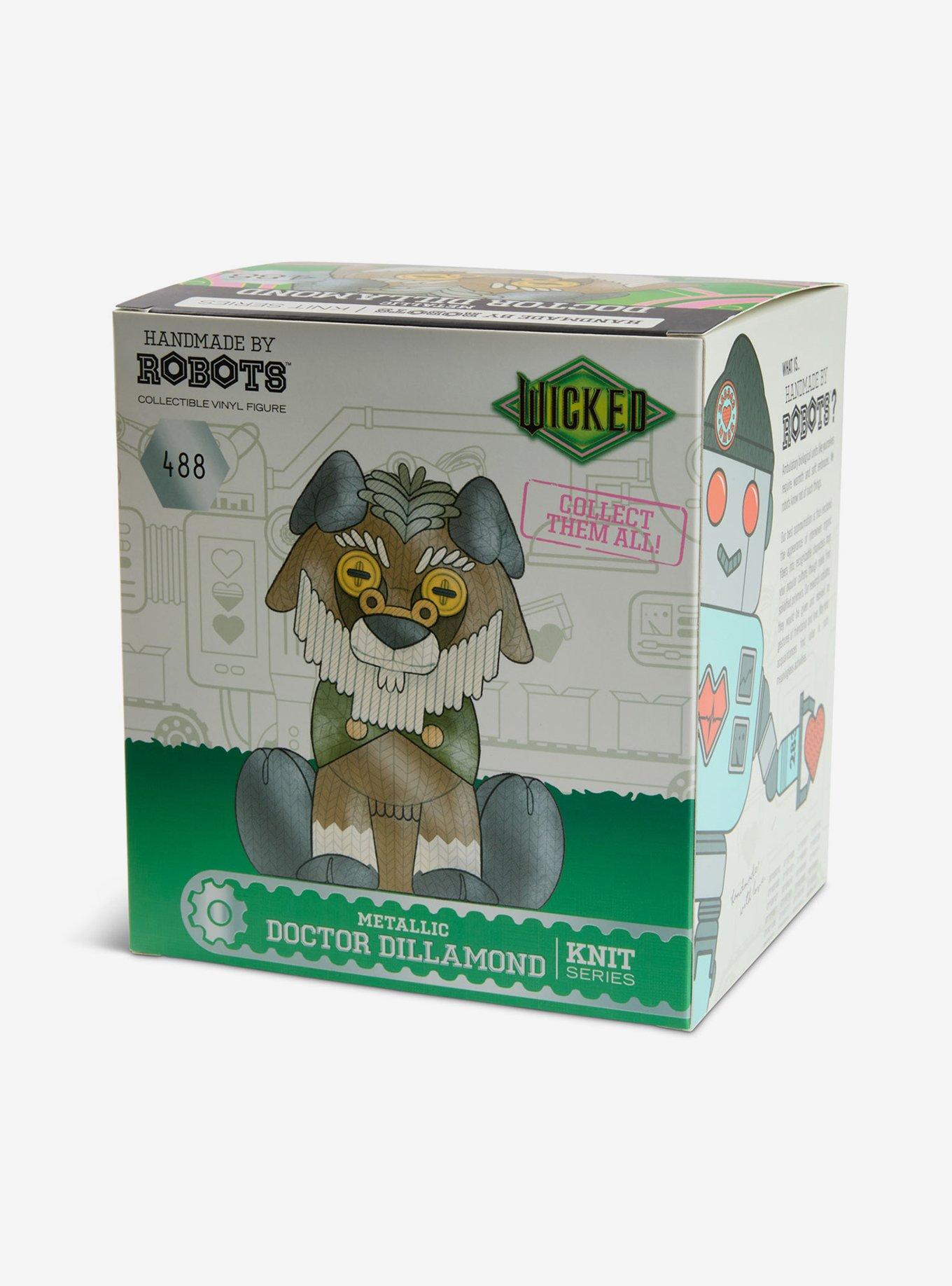 Handmade by Robots Wicked Doctor Dillamond (Metallic) Vinyl Figure, , alternate - view 6