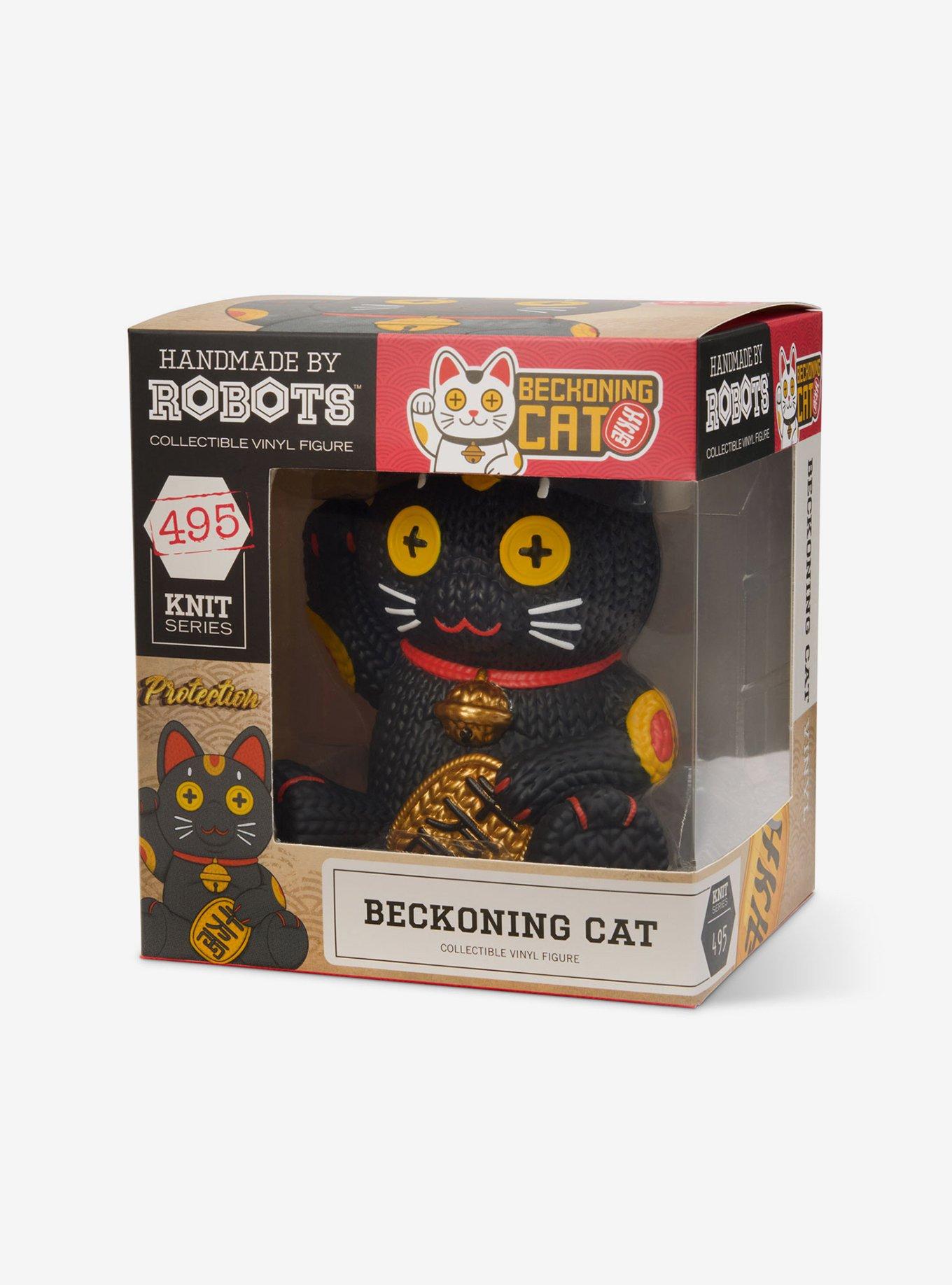 Handmade by Robots Beckoning Cat Protection Vinyl Figure, , alternate - view 5