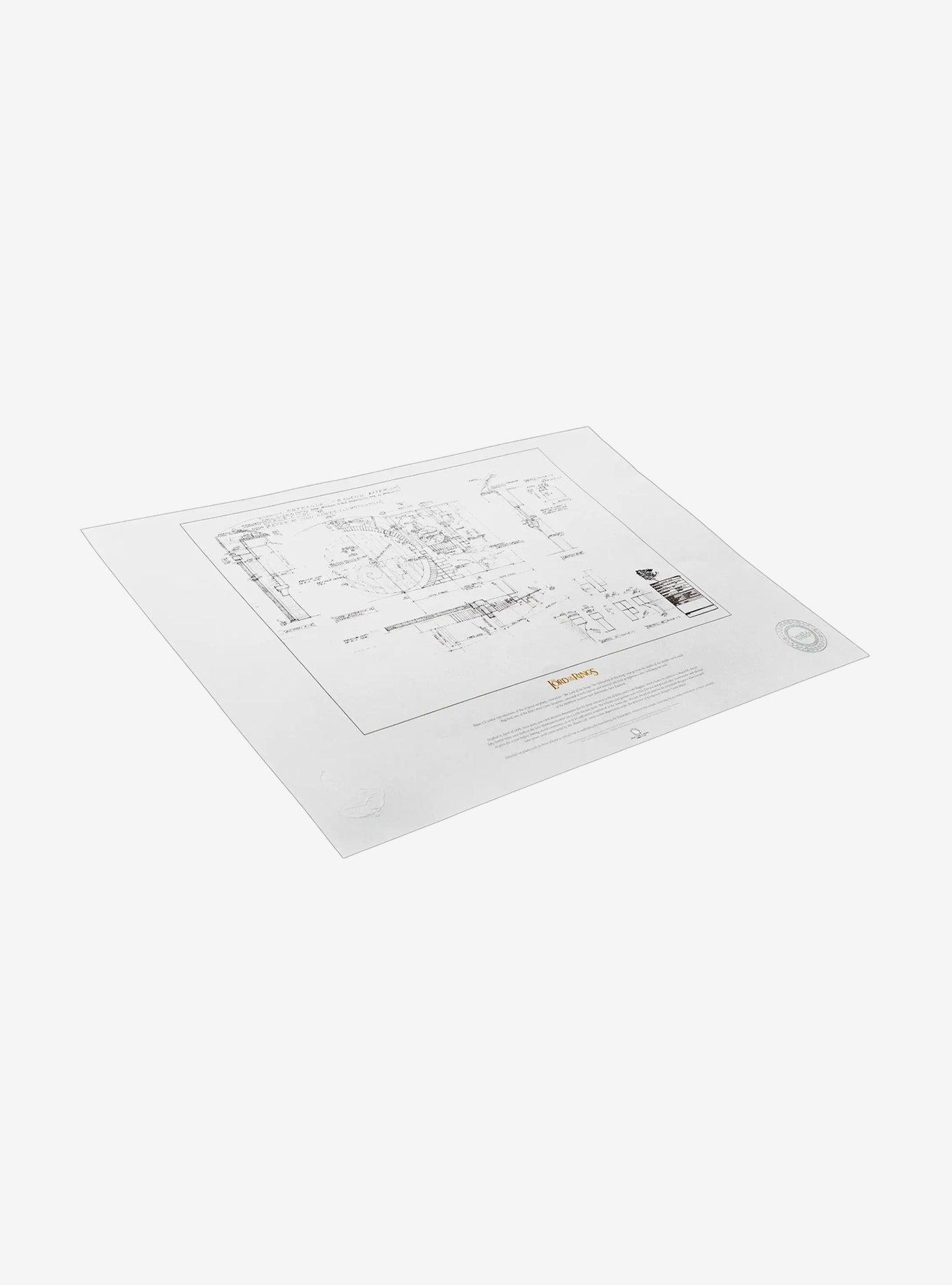The Lord of the Rings The Door of Bag End Blueprint, , hi-res