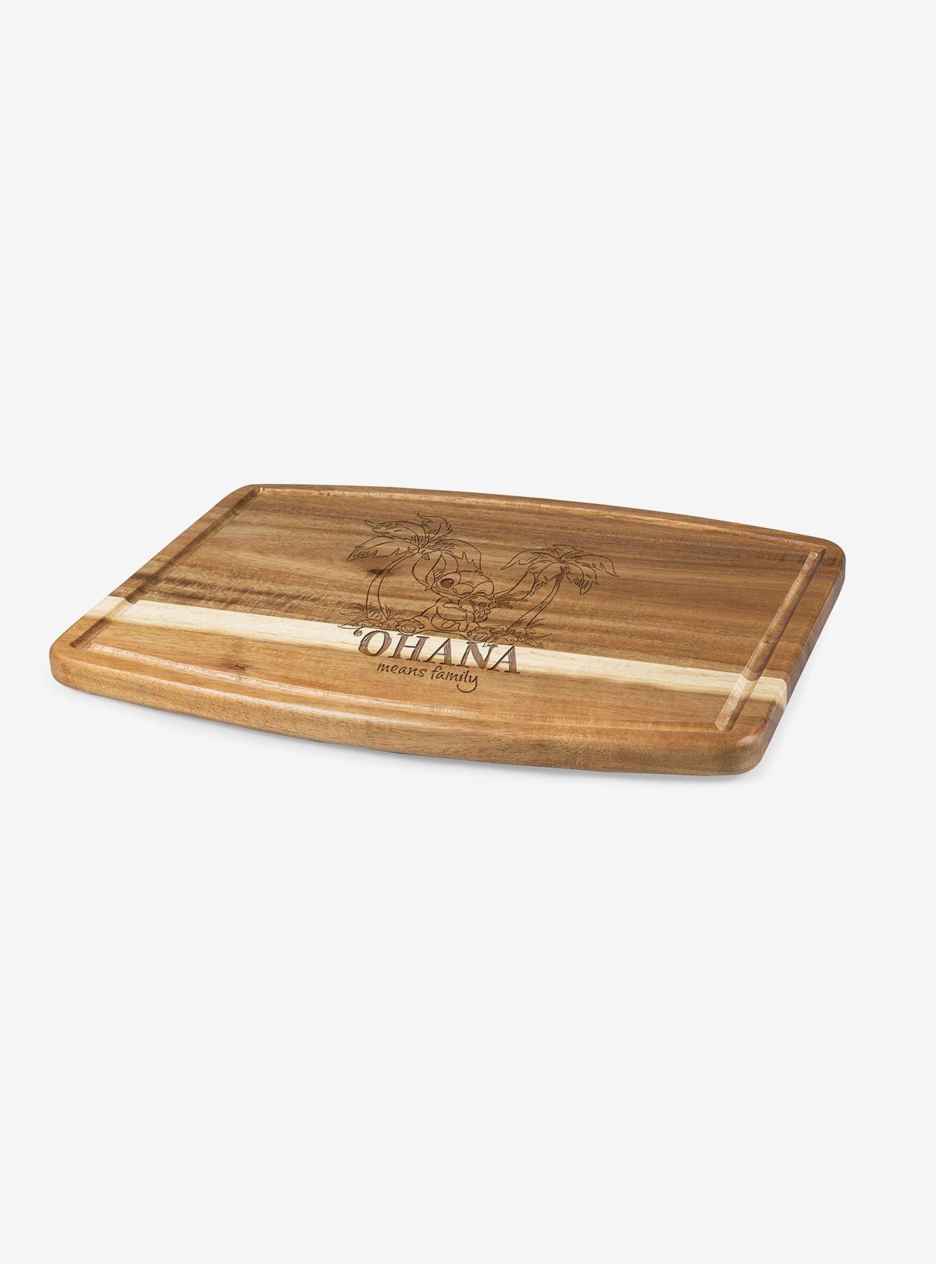 Disney Lilo & Stitch Ovale Acacia Cutting Board, , hi-res