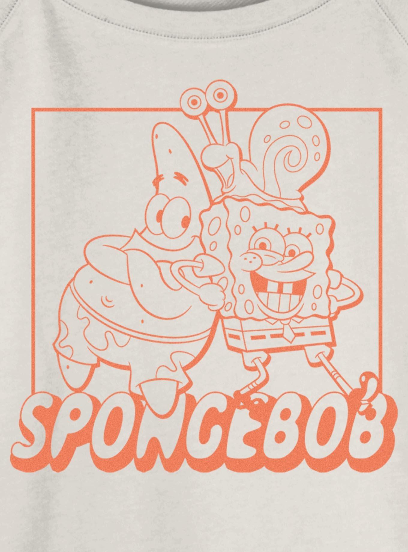Spongebob Squarepants Always Together Girls Slouchy Sweatshirt, , hi-res