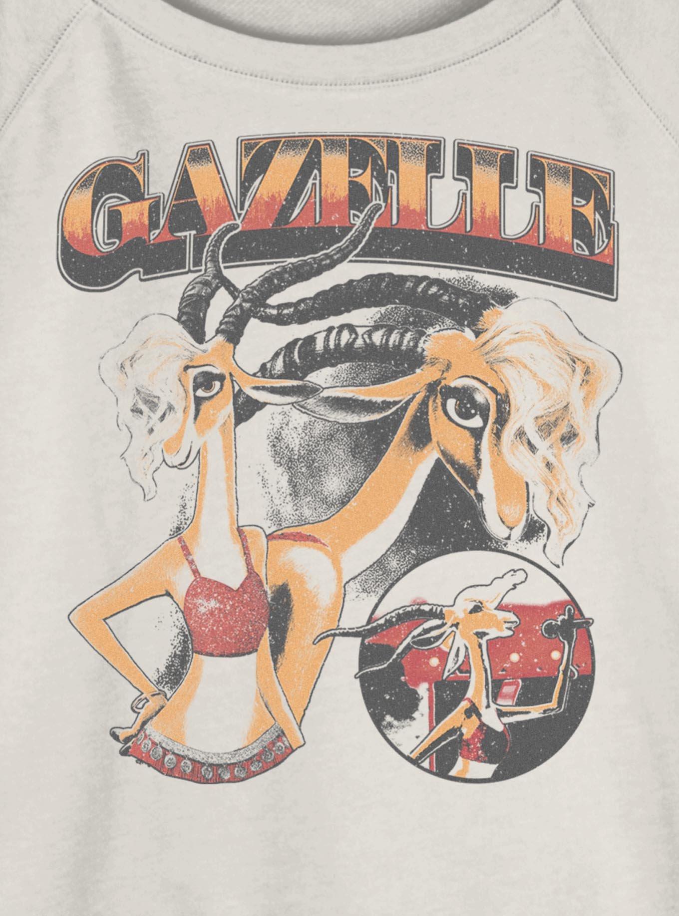 Disney Zootopia Gazellegant Girls Slouchy Sweatshirt, , hi-res