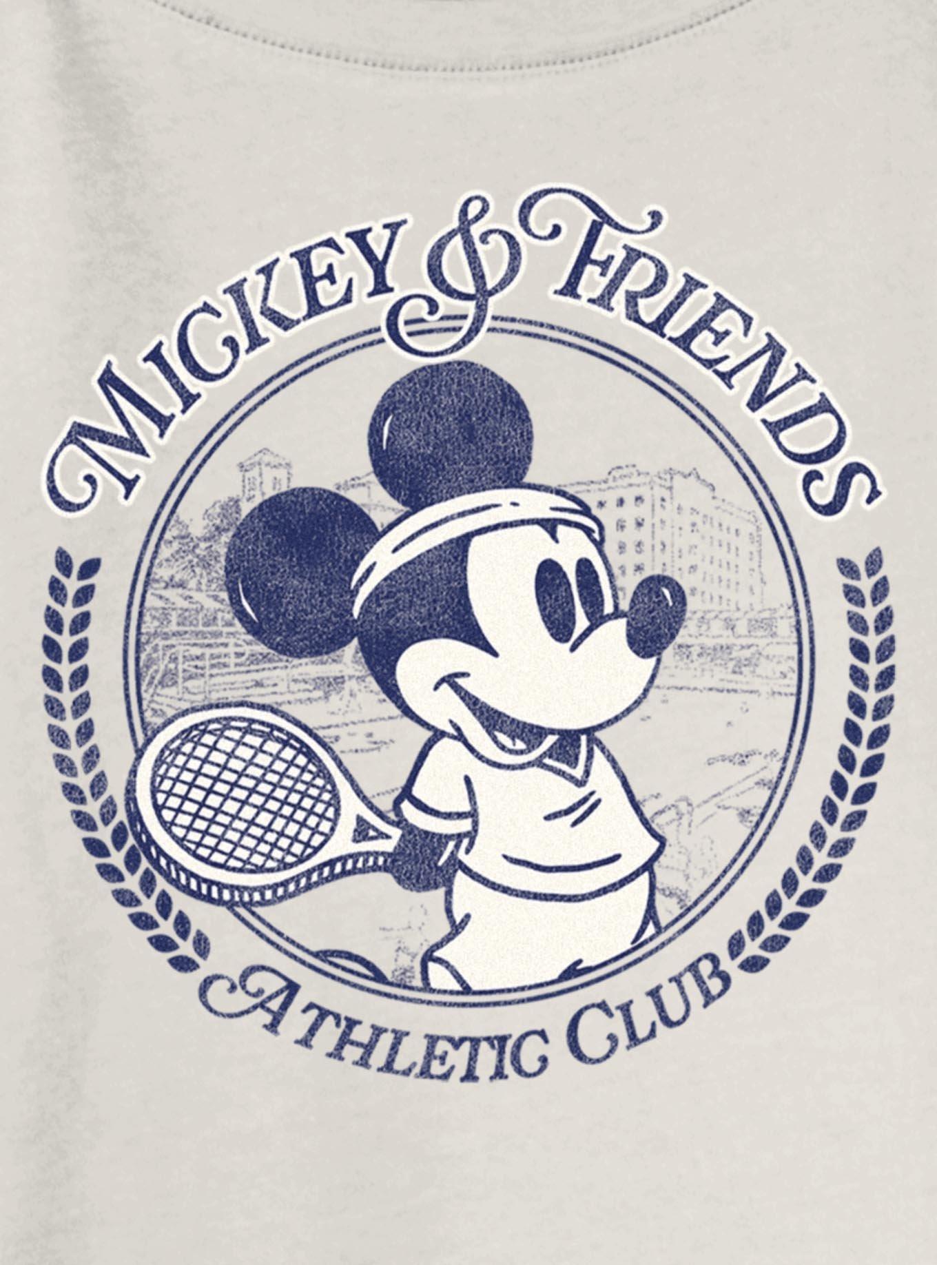 Disney Mickey Mouse Athletic Club Girls Slouchy Sweatshirt, , hi-res