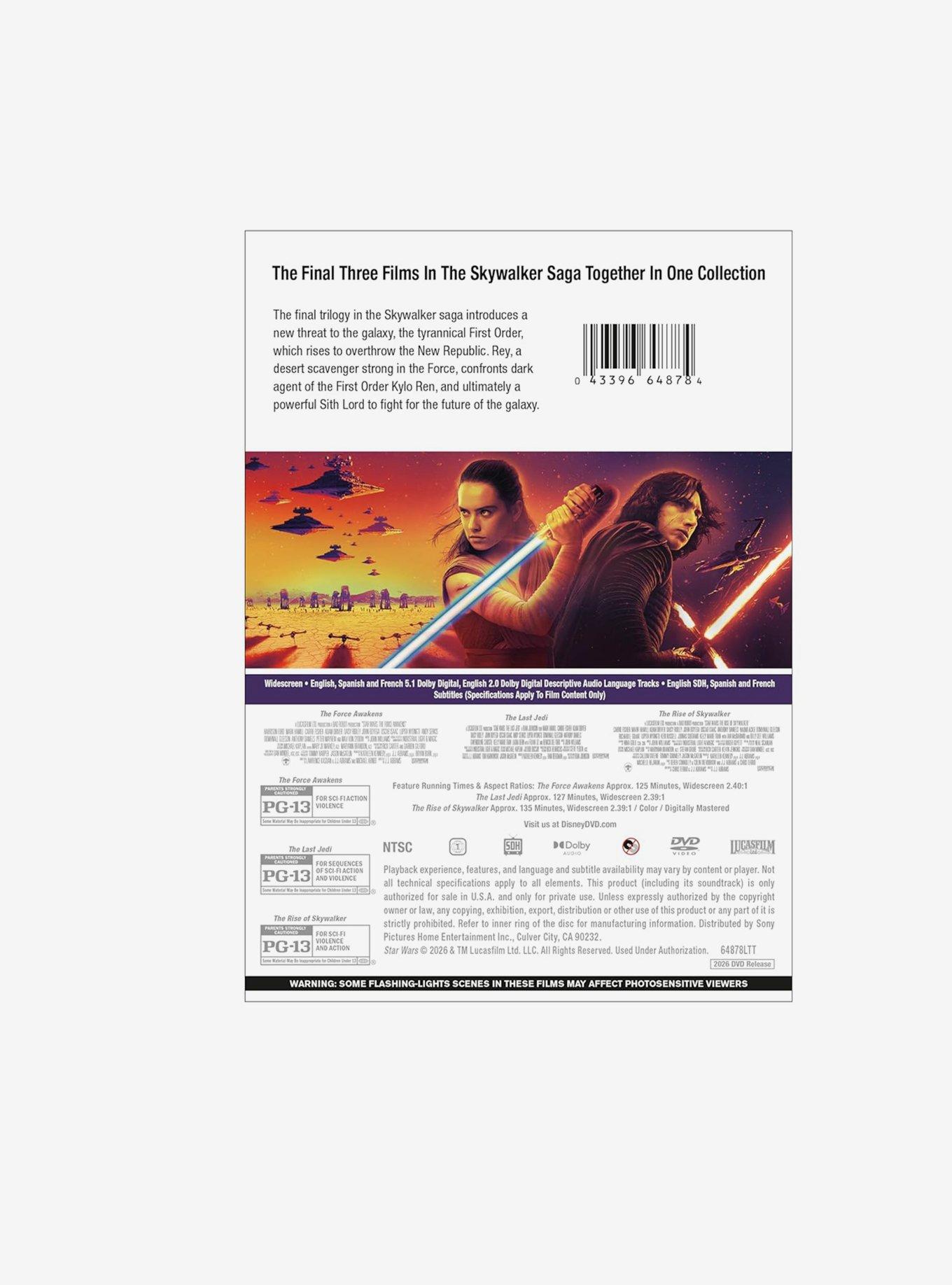 Star Wars: Sequel Trilogy Digital Video Disc, , hi-res