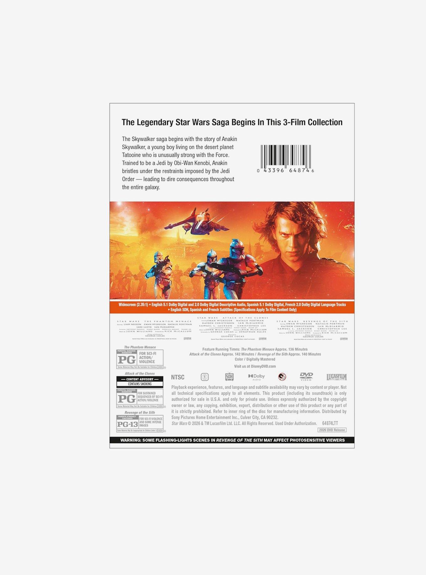 Star Wars: Prequel Trilogy Digital Video Disc, , hi-res