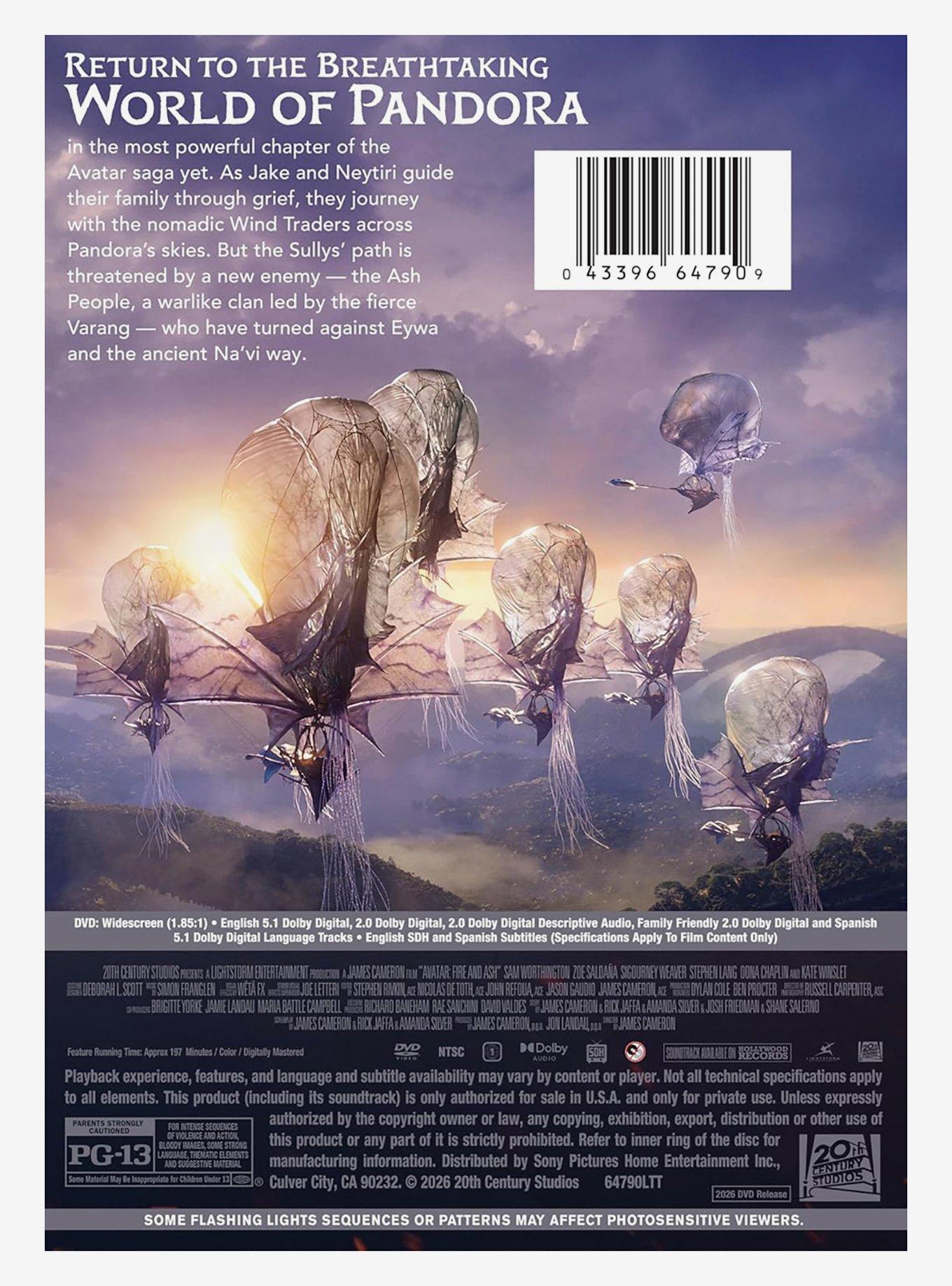 Avatar: Fire and Ash DVD, , hi-res