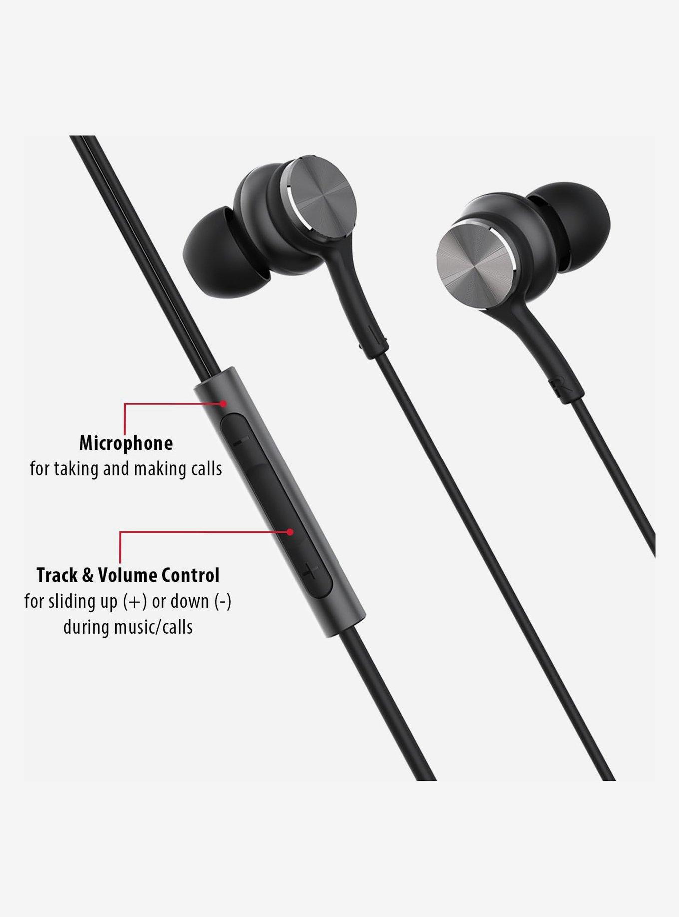 Maxell Fusion X USB-C Wired Earbud with Mic Black, , alternate - view 3