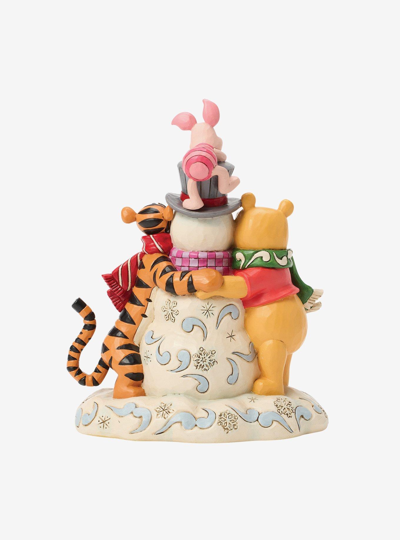 Jim Shore Disney Winnie the Pooh Pooh & Friends Snowman Figurine, , hi-res