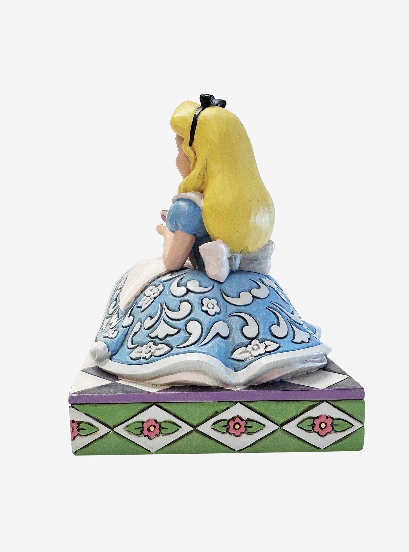 Jim Shore Disney Alice With Teapot Figurine, , hi-res