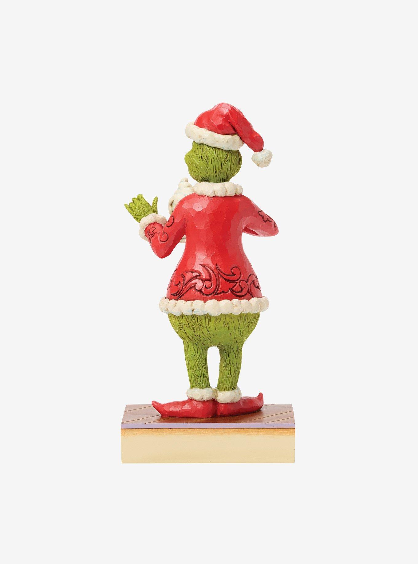 Jim Shore Grinch With Hot Chocolate Figurine, , hi-res