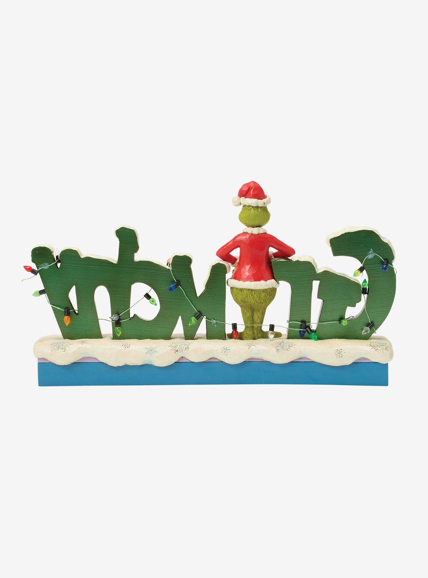 Jim Shore Grinchy Word Figurine, , hi-res