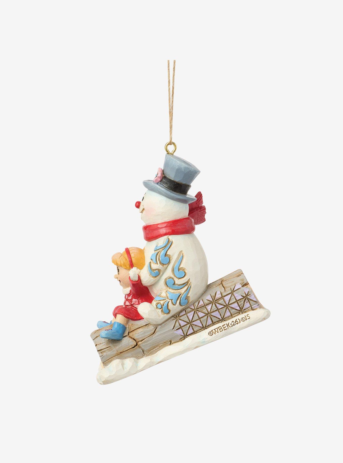 Jim Shore Frosty And Karen In Sled Hanging Ornament, , hi-res