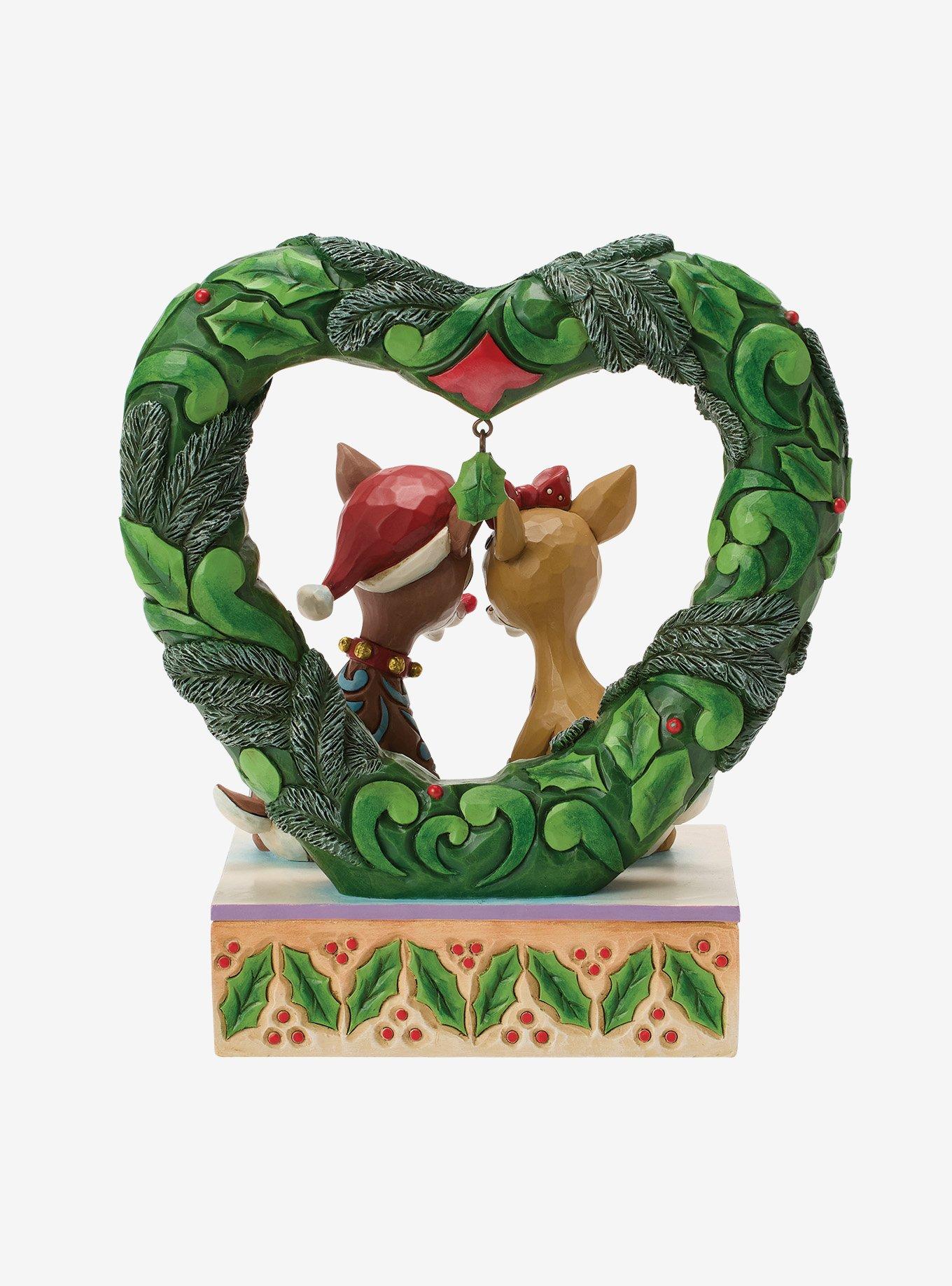 Jim Shore Rudolph And Clarice Figurine, , hi-res