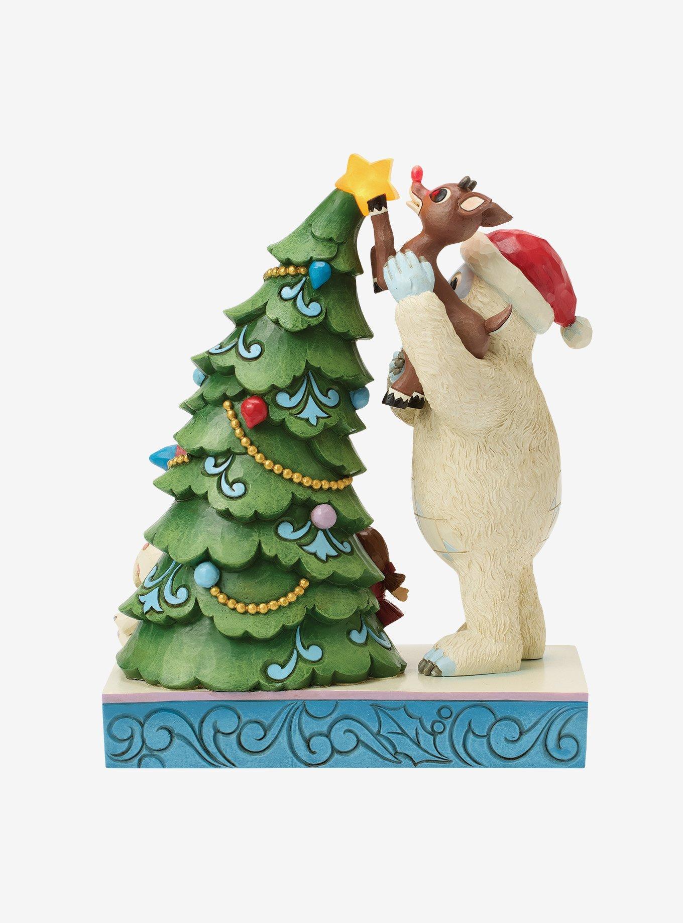 Jim Shore Rudolph Bumble Holding Rudolph Figurine, , hi-res