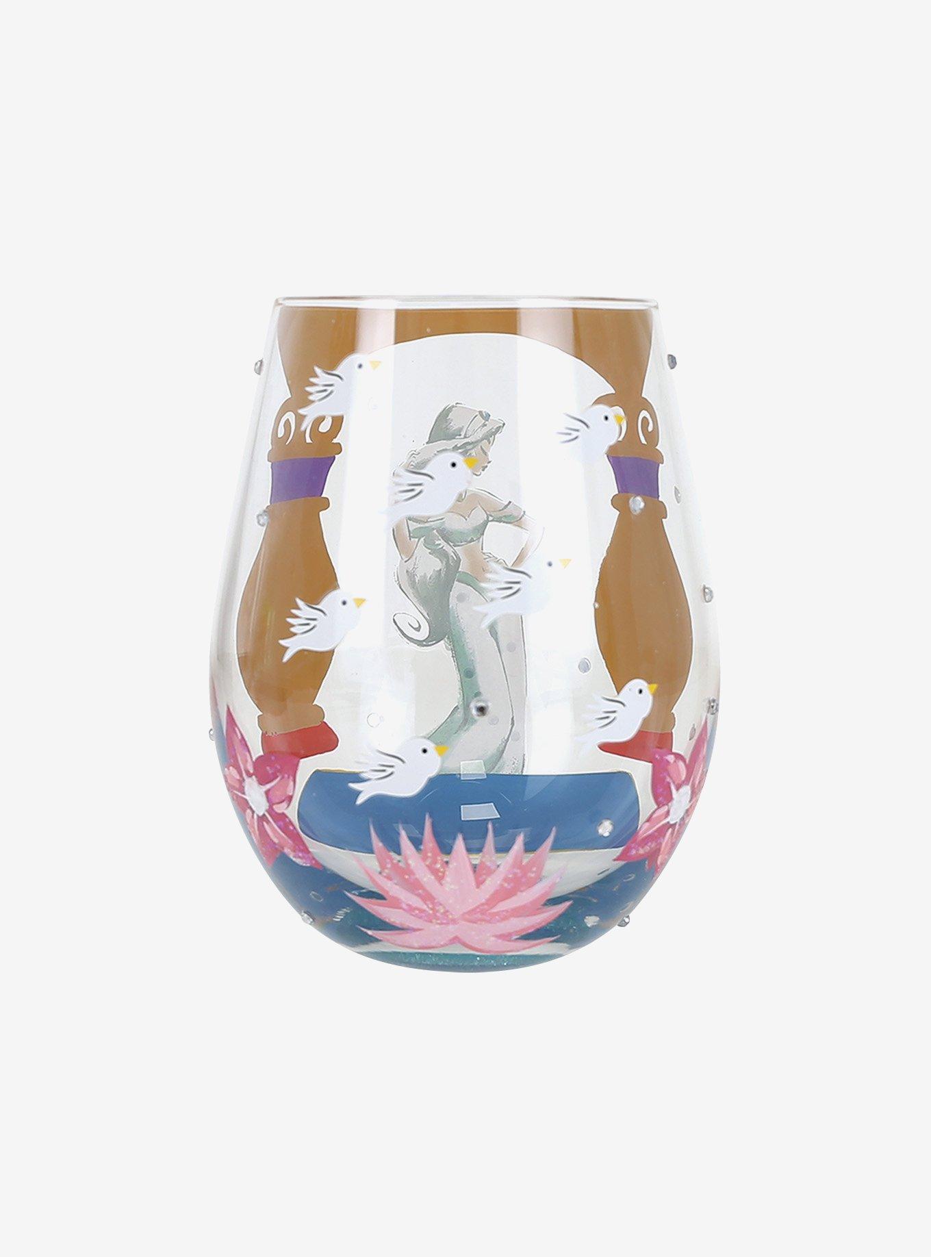 Lolita Designs Disney Aladdin Jasmine Let Your Dreams Soar Glass, , hi-res