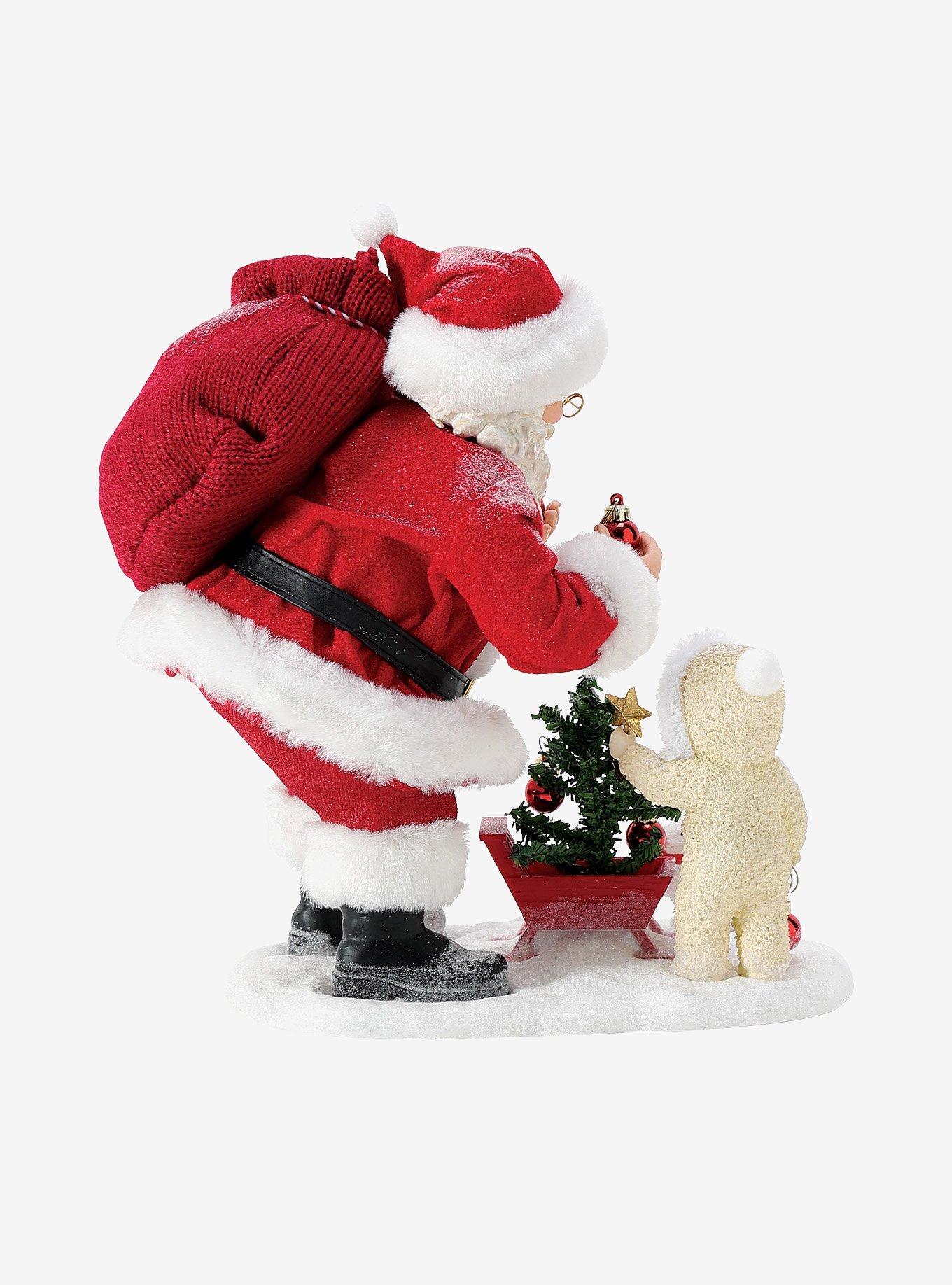Possible Dreams Santa Adding Sparkle Figurine, , hi-res