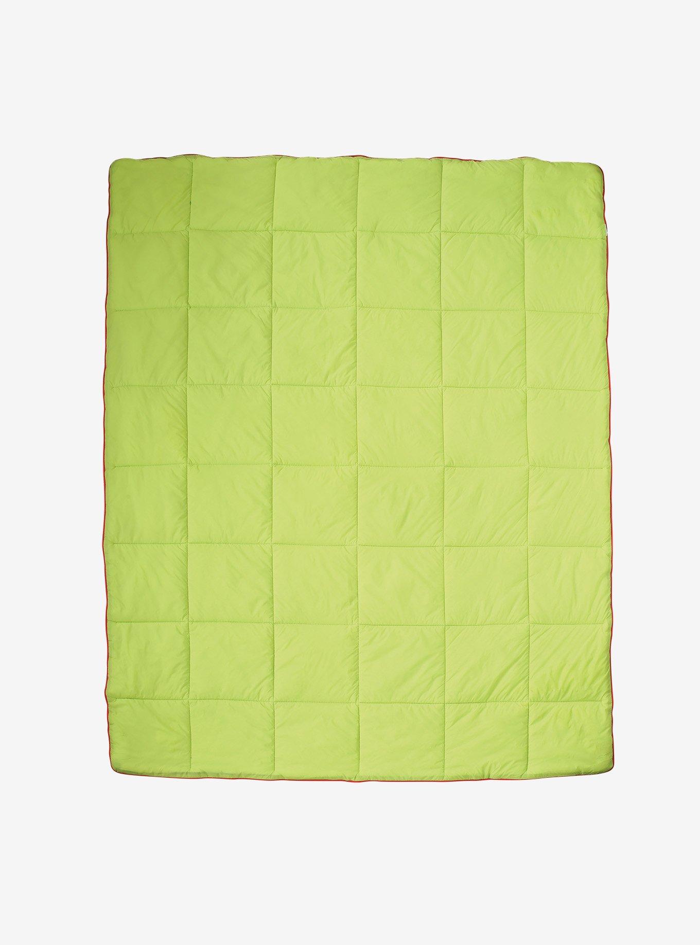 Snowthrow Grinch Packable Puffer Blanket, , hi-res