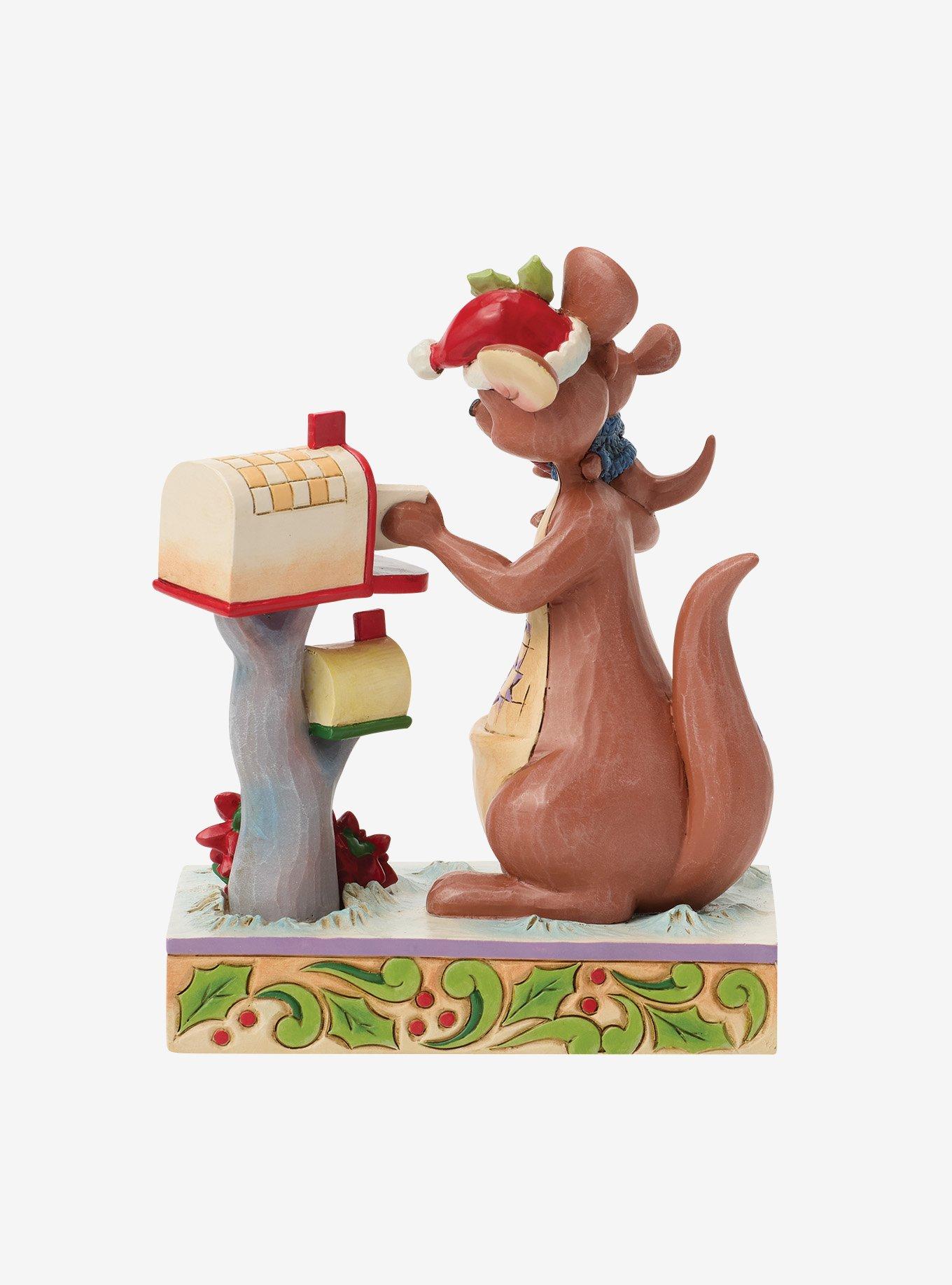 Jim Shore Disney Winnie the Pooh Kanga & Roo Christmas Figurine, , hi-res