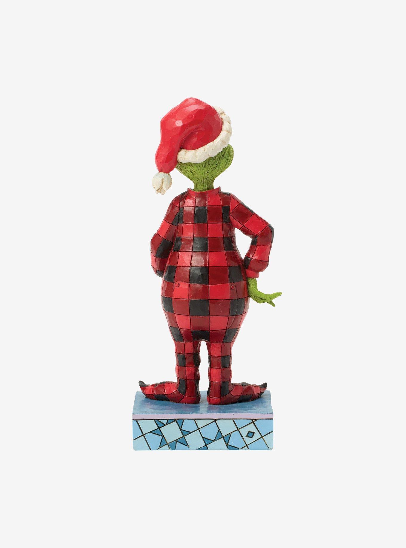 Jim Shore Grinch Wearing Pajamas Figurine, , hi-res