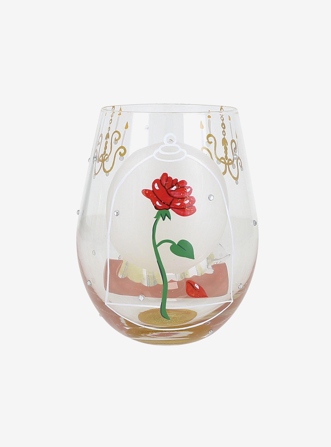 Lolita Designs Disney Beauty and the Beast Choose To Dream Glass, , hi-res