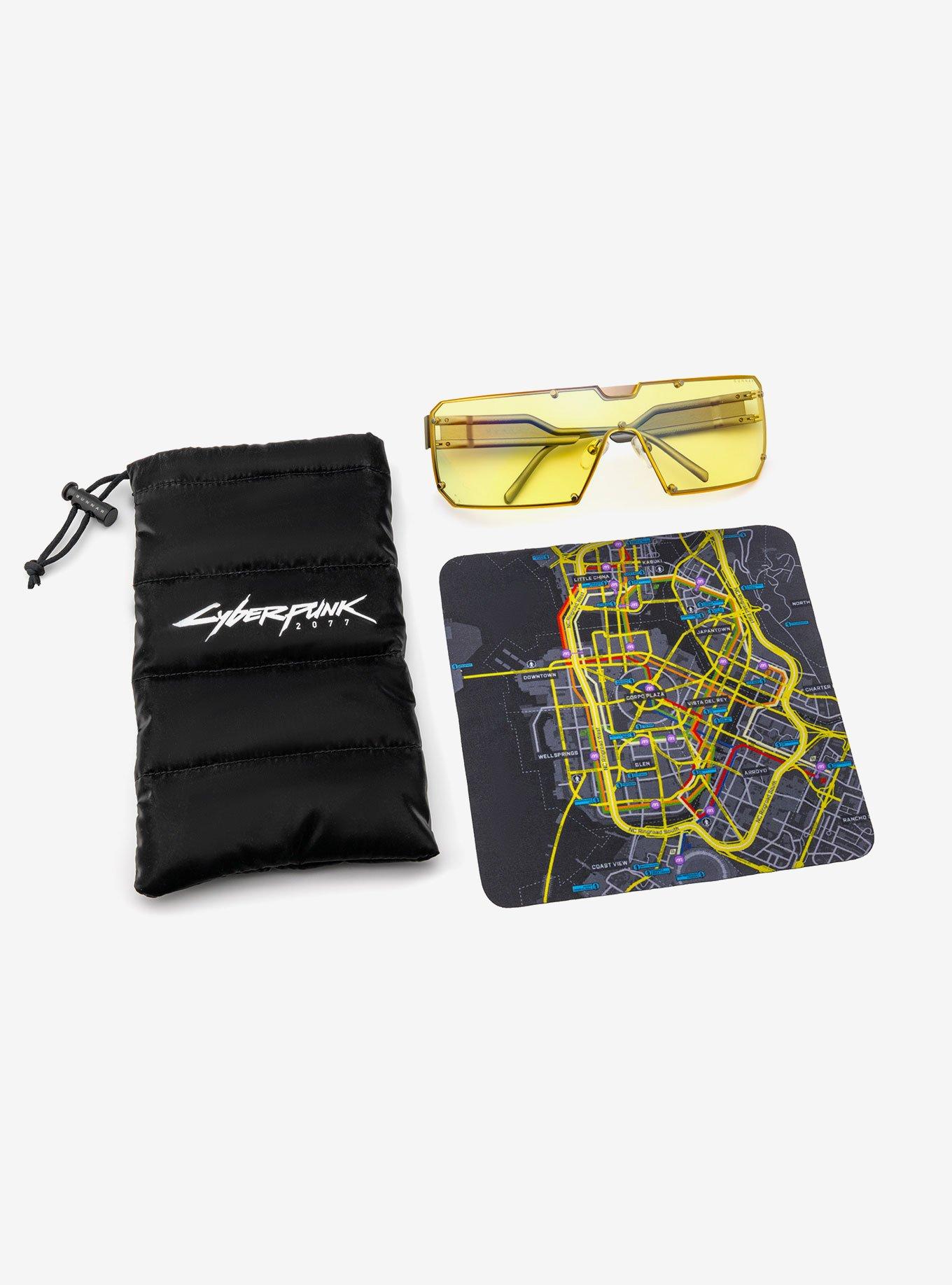 GUNNAR x Cyberpunk 2077 Ripper Amber Tint Blue Light Glasses, , alternate - view 3