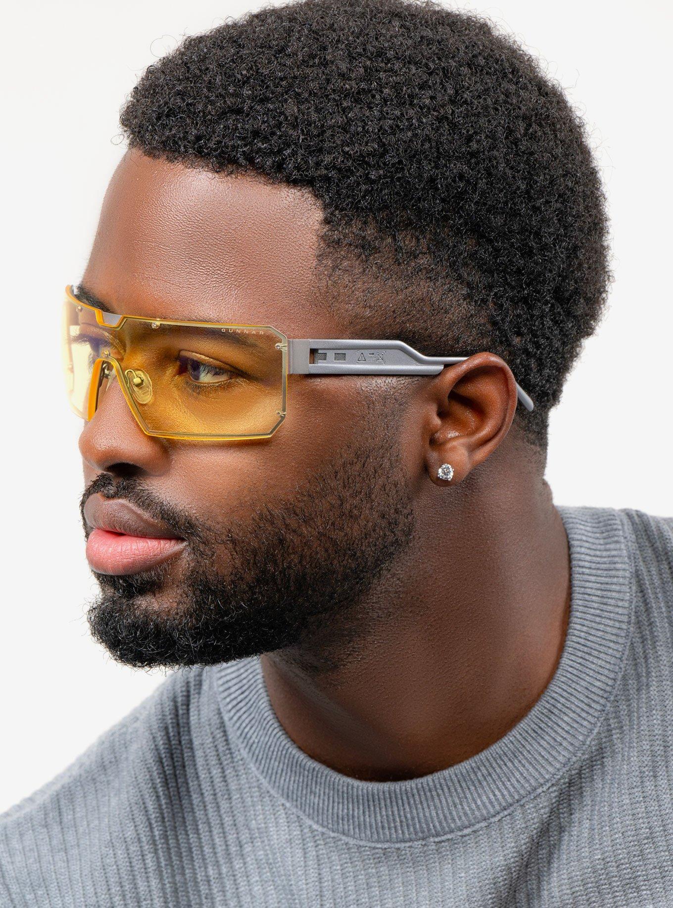 GUNNAR x Cyberpunk 2077 Ripper Amber Tint Blue Light Glasses, , alternate - view 4