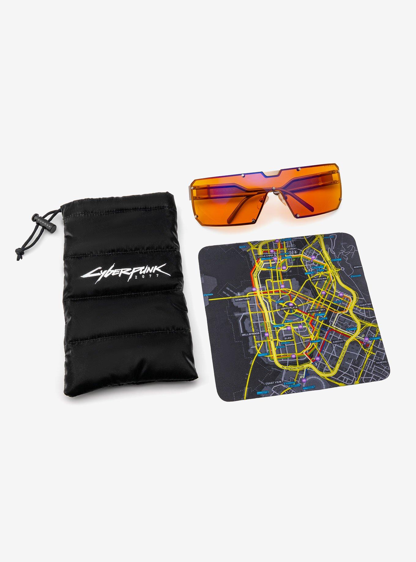 GUNNAR x Cyberpunk 2077 Ripper Amber Max Neutral Tint Blue Light Glasses, , alternate - view 3