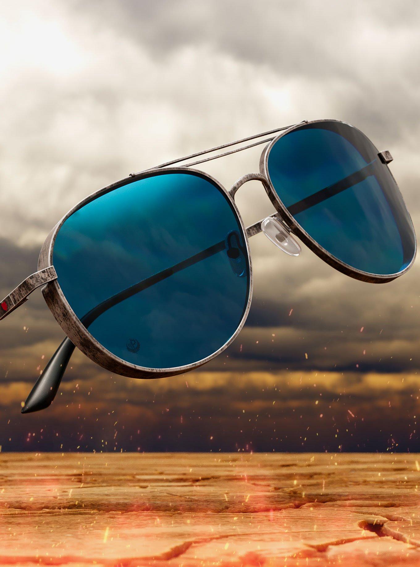 GUNNAR x Fallout Brotherhood of Steel Sun Tint Blue Light Glasses, , alternate - view 5