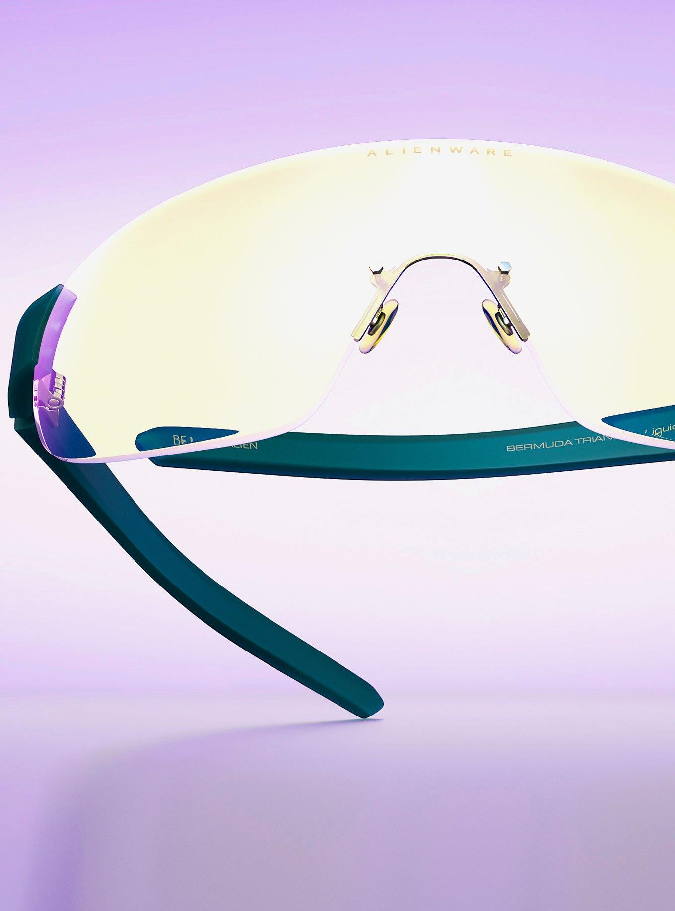 GUNNAR x Alienware Bermuda Triangle Amber Tint Blue Light Glasses, , alternate - view 5