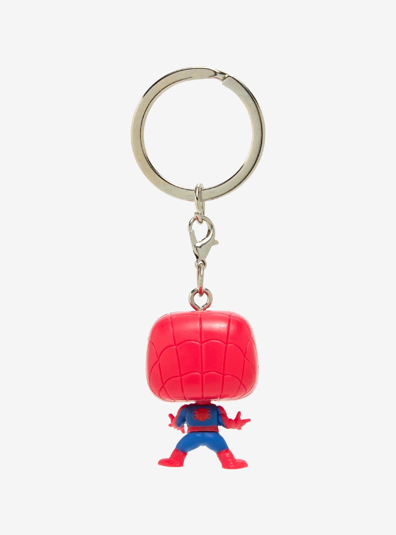 Funko Marvel Pocket Pop! Spider-Man Bobblehead Keychain, , alternate - view 3