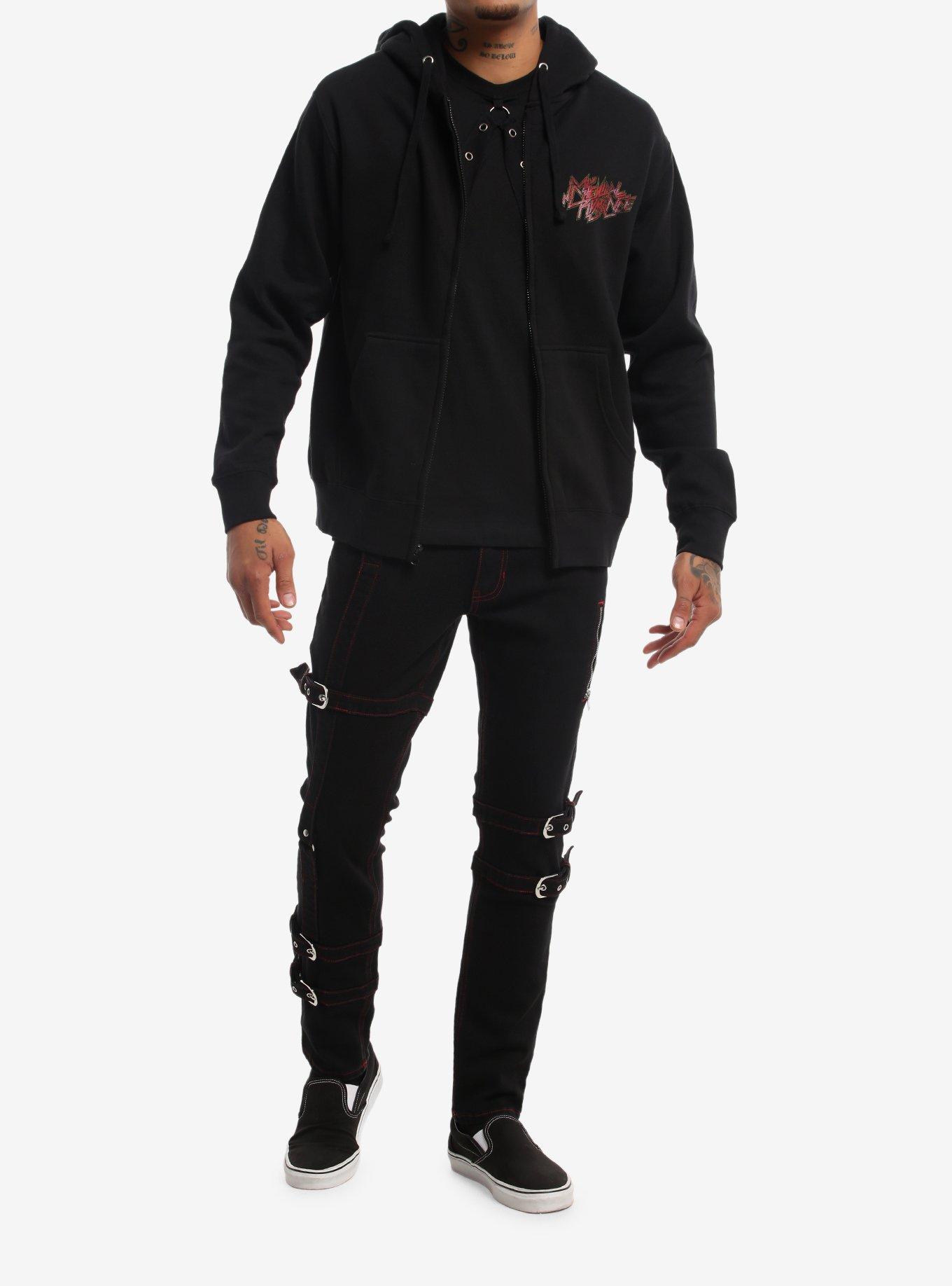 My Chemical Romance Skull & Snakes Hoodie, BLACK, alternate - view 3