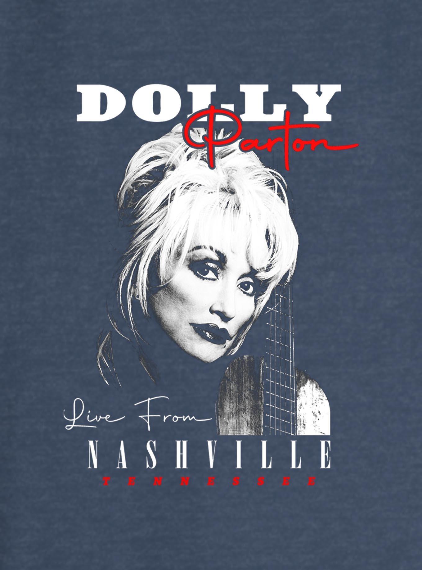 Dolly Parton Live From Nashville Girls Slouchy Sweatshirt, , hi-res